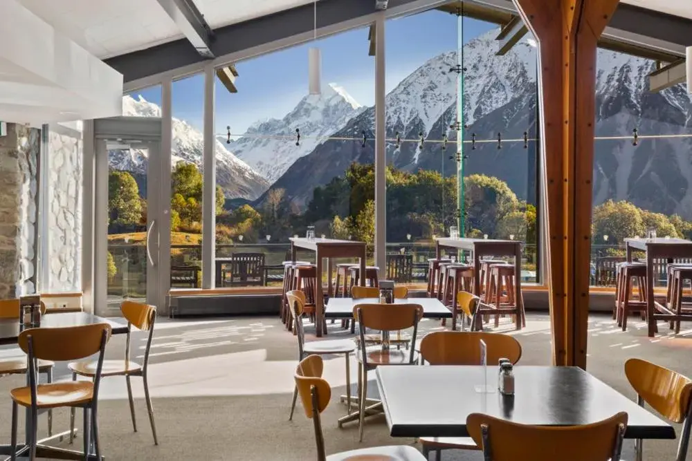 Restaurant/places to eat in The Hermitage Hotel Mt Cook Restaurant/places to eat in The Hermitage Hotel Mt Cook