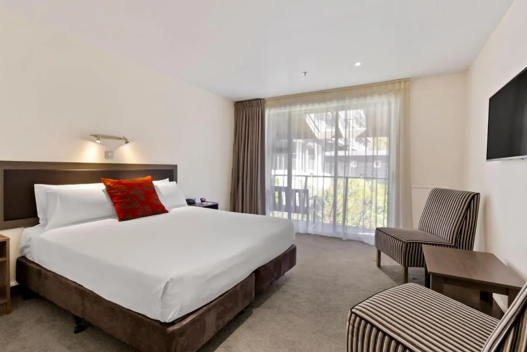 Bed in The Hermitage Hotel Mt Cook Bed in The Hermitage Hotel Mt Cook