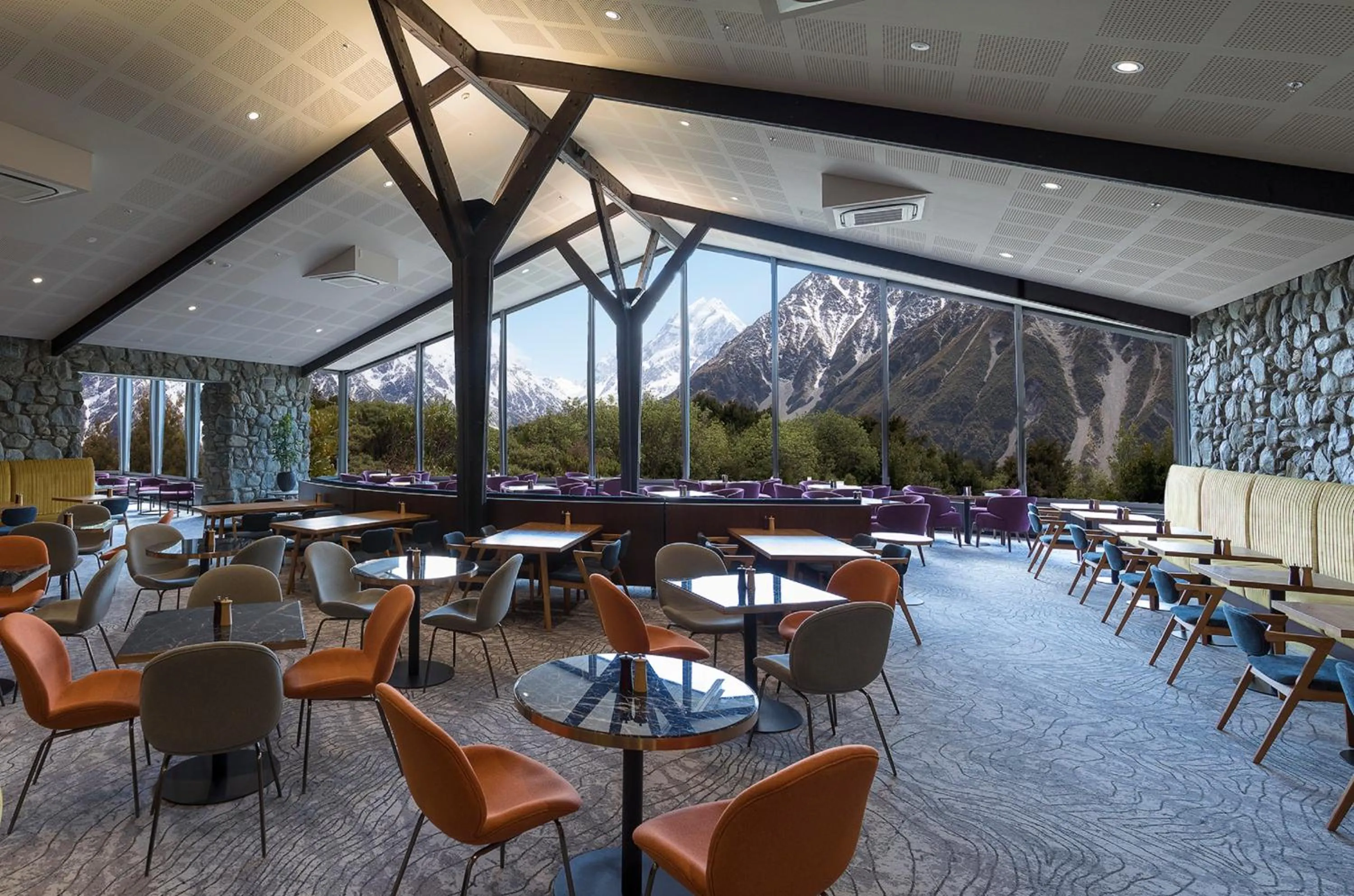 Restaurant/places to eat in The Hermitage Hotel Mt Cook