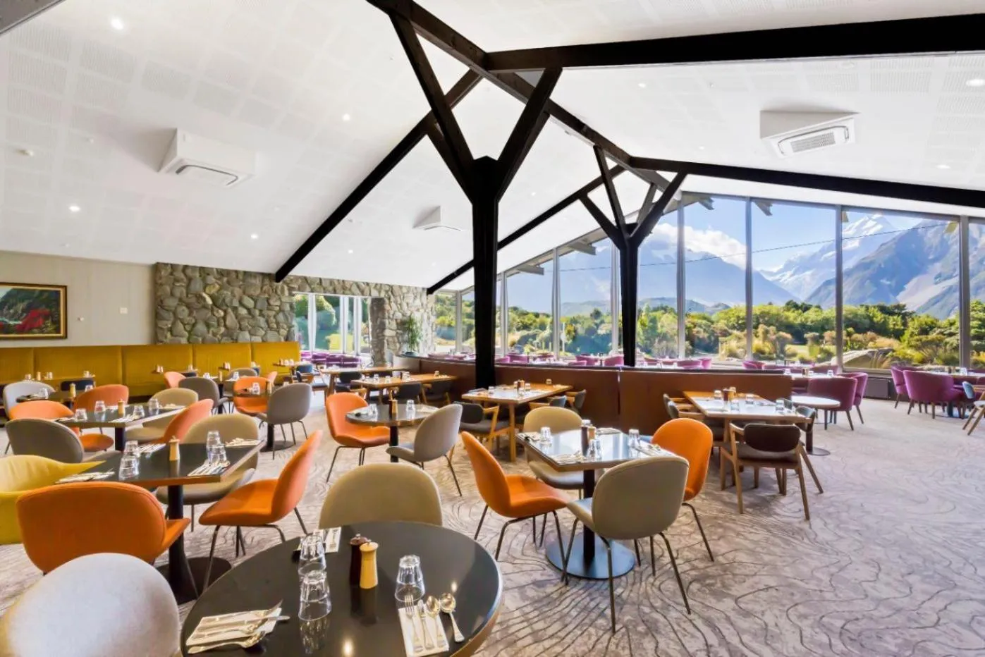 Restaurant/places to eat in The Hermitage Hotel Mt Cook