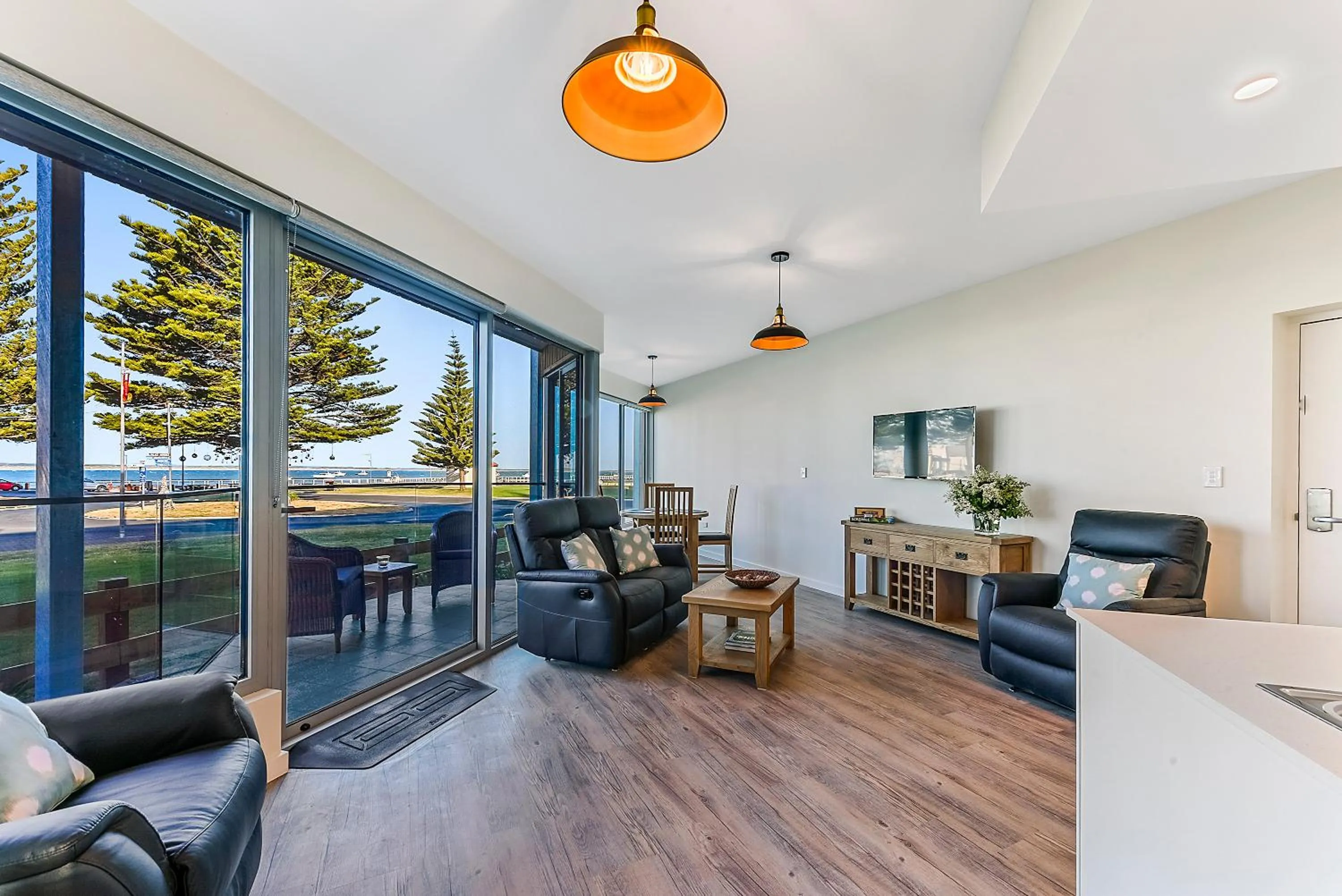 Patio in Bonnies of Beachport