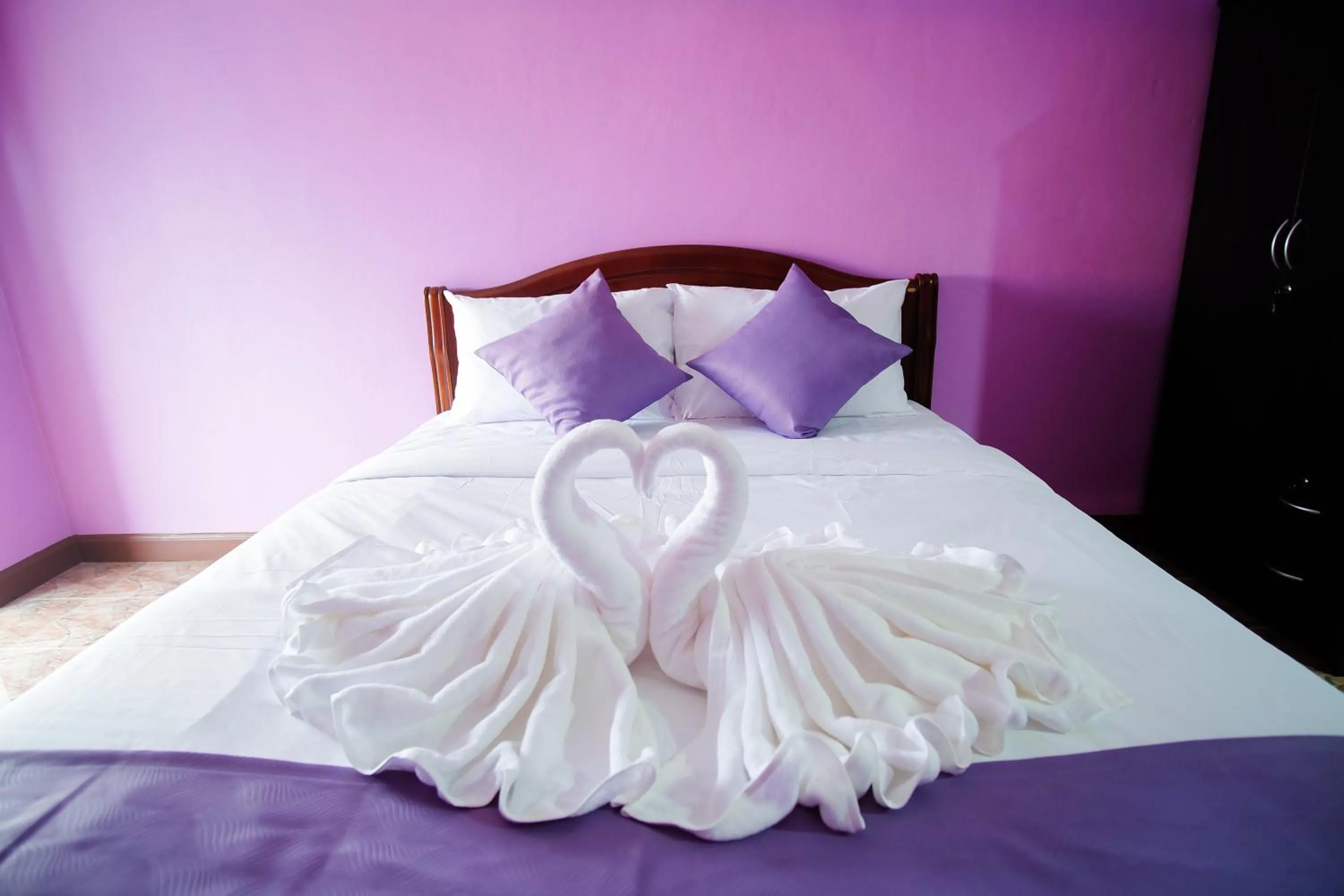 Bed in Sweet Dreams Hometel