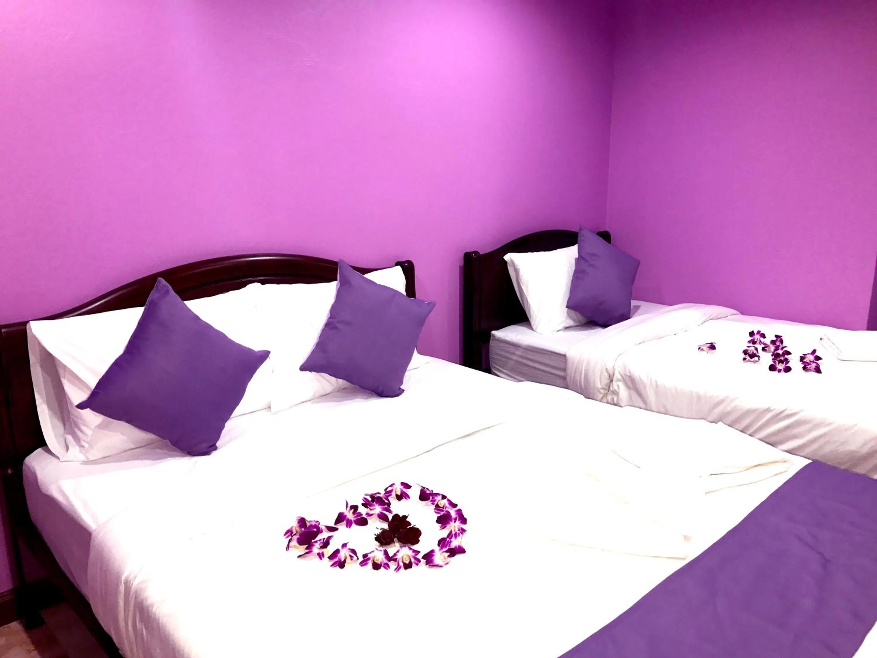 Bed in Sweet Dreams Hometel