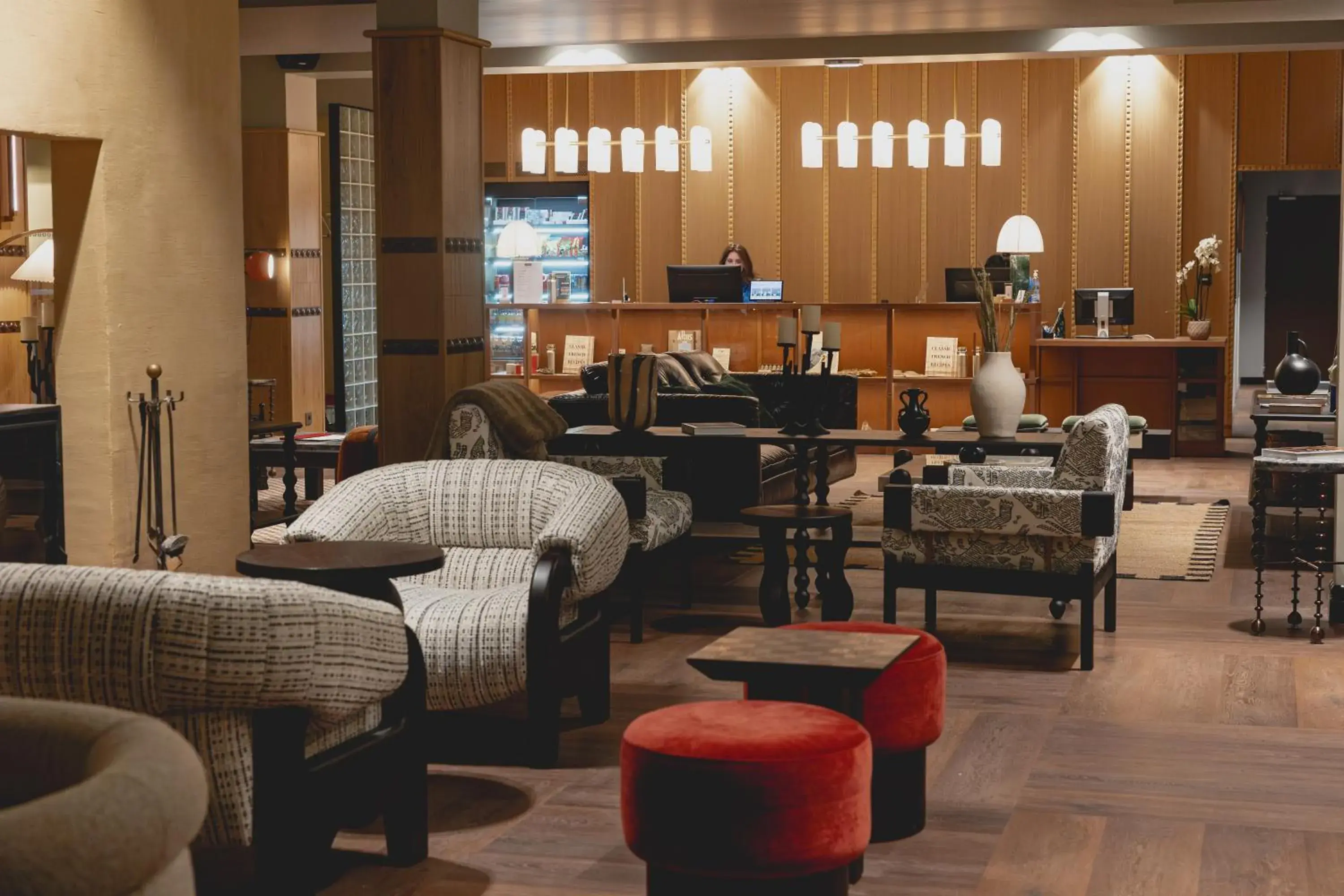 Lobby or reception in Hôtel Les Aiglons Chamonix Lobby or reception in Hôtel Les Aiglons Chamonix