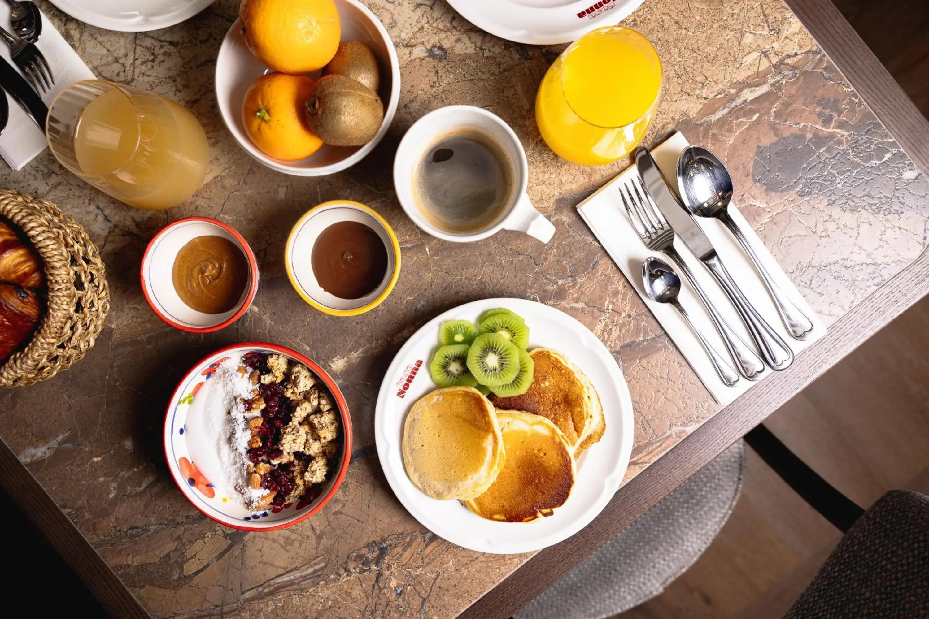 Breakfast in Hôtel Les Aiglons Chamonix Breakfast in Hôtel Les Aiglons Chamonix