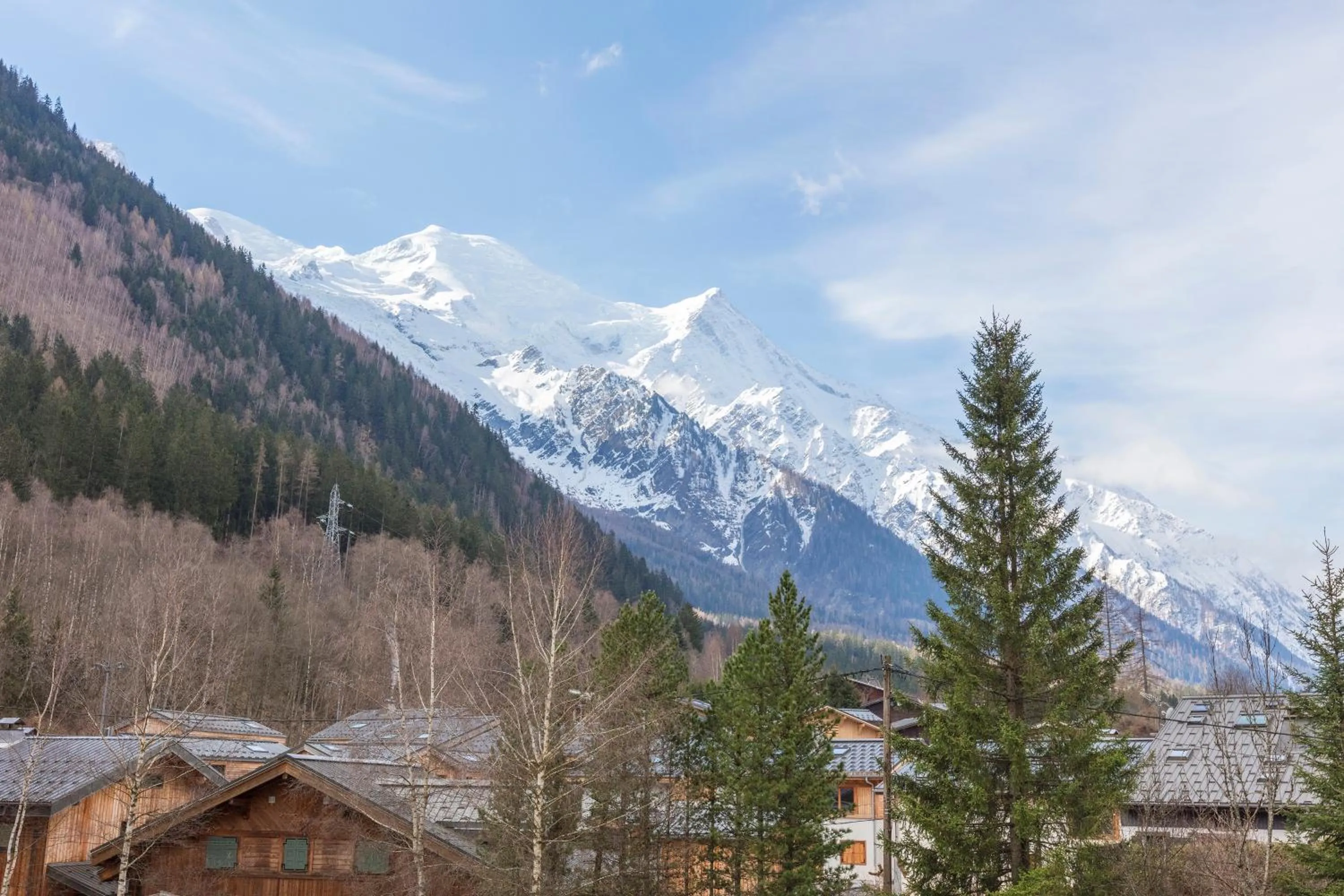Natural landscape in Hôtel Les Aiglons Chamonix