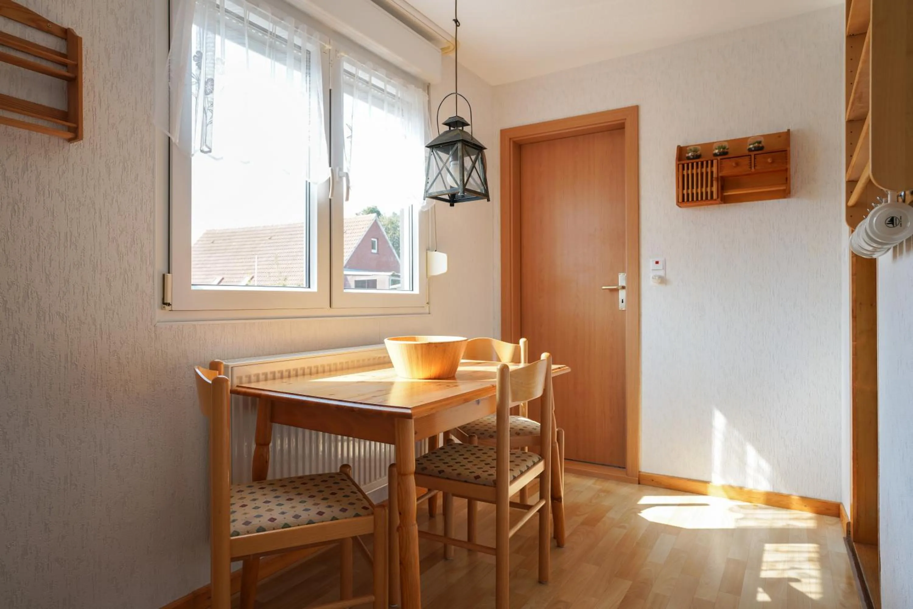 Kitchen or kitchenette in Ferienhaus Daheim