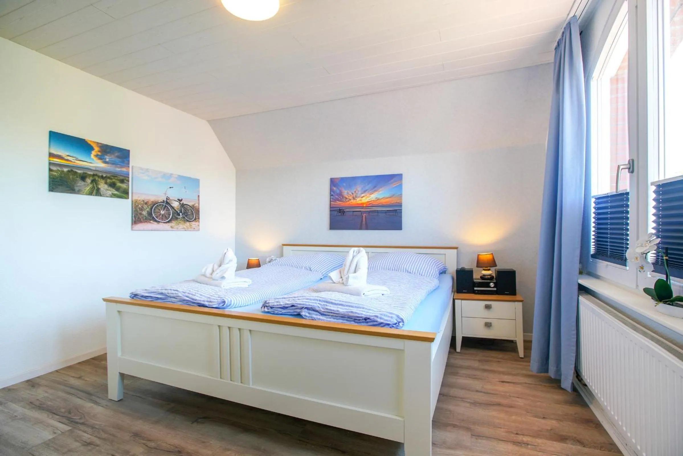 Bedroom, Bed in Ferienhaus Daheim