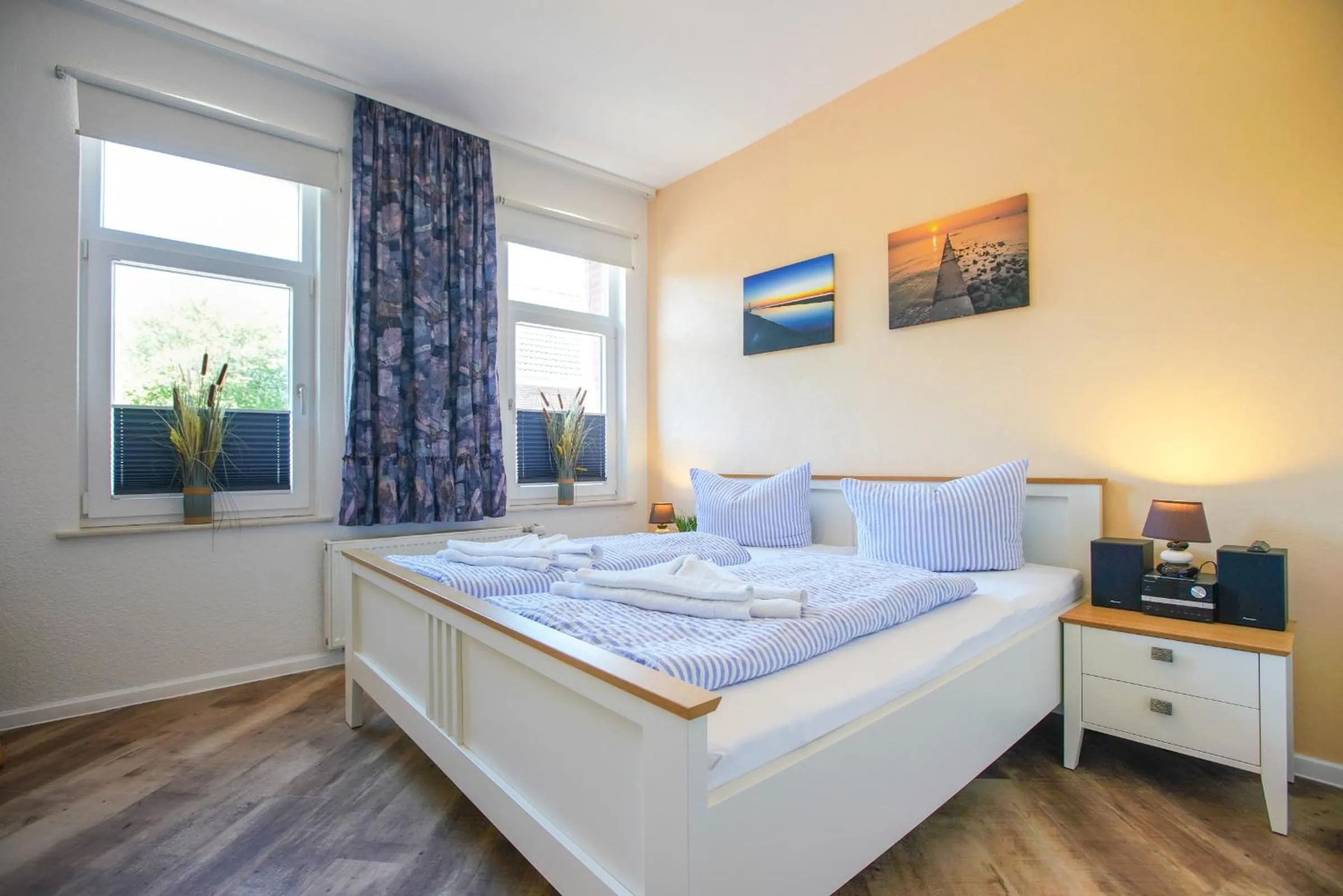 Bedroom, Bed in Ferienhaus Daheim