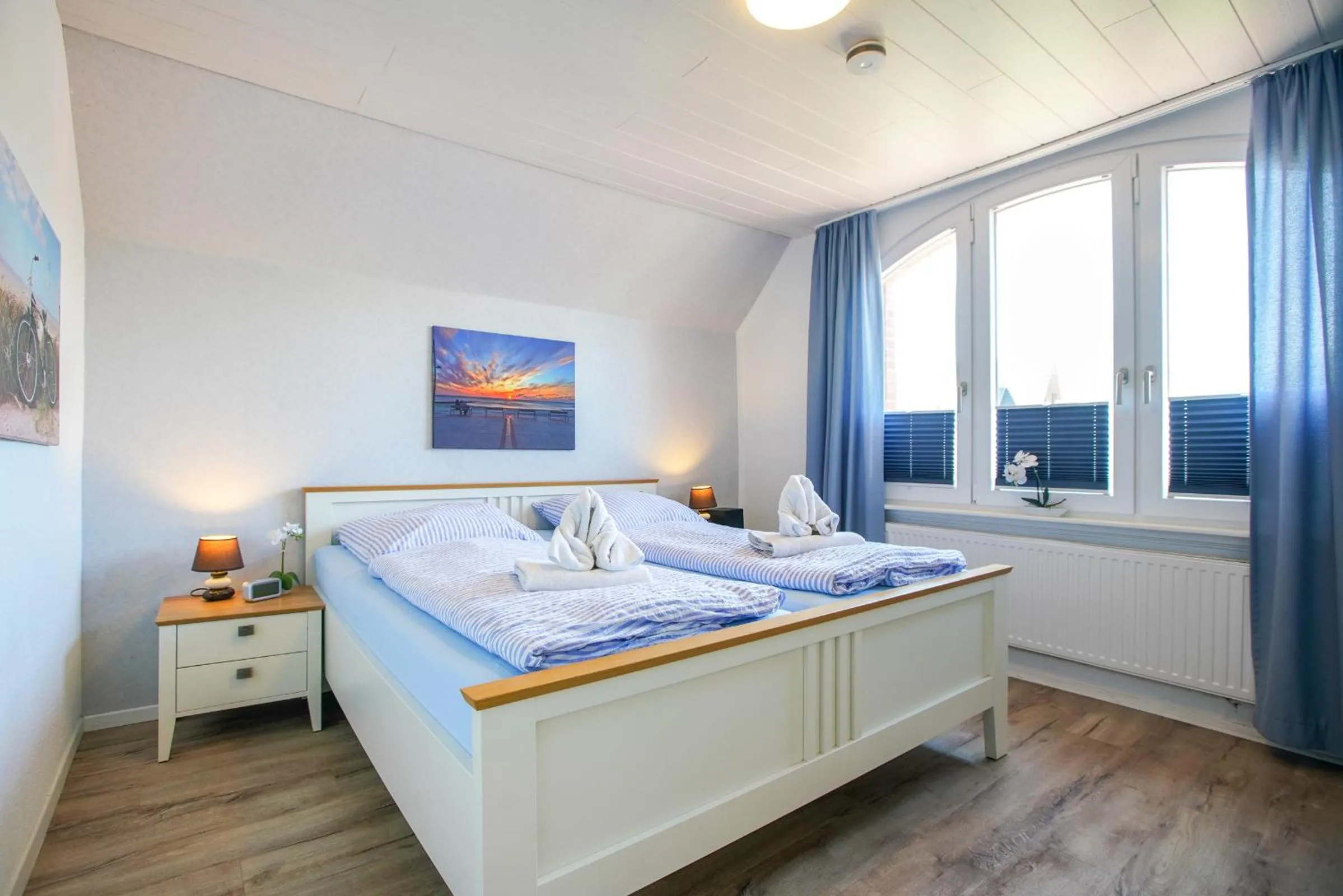 Bedroom, Bed in Ferienhaus Daheim