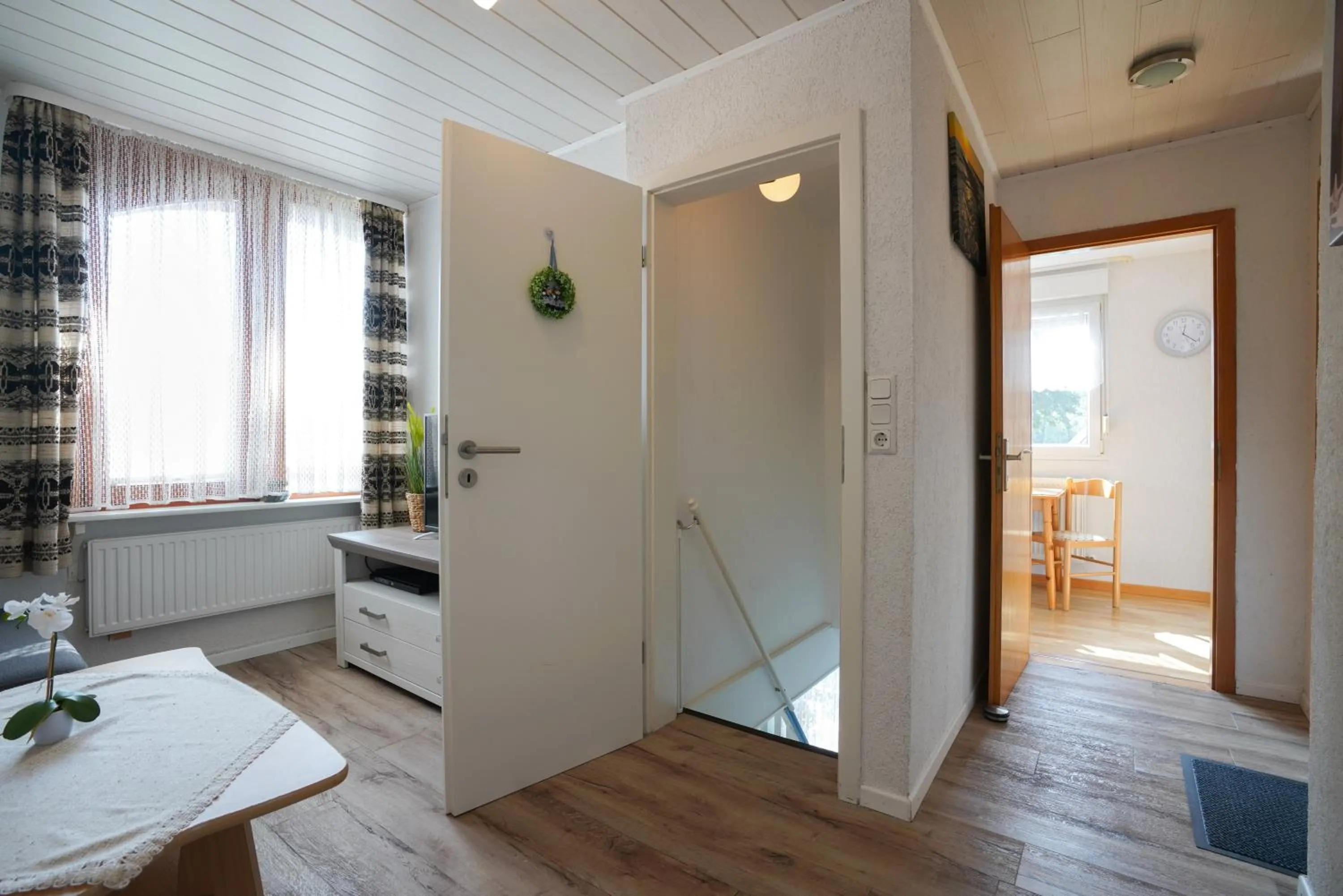 Kitchen or kitchenette in Ferienhaus Daheim
