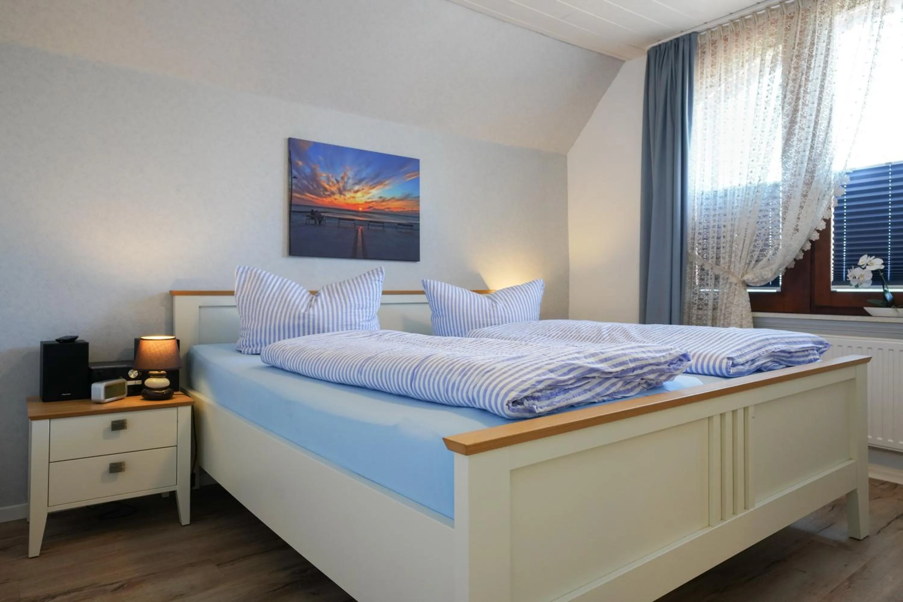 Bedroom, Bed in Ferienhaus Daheim