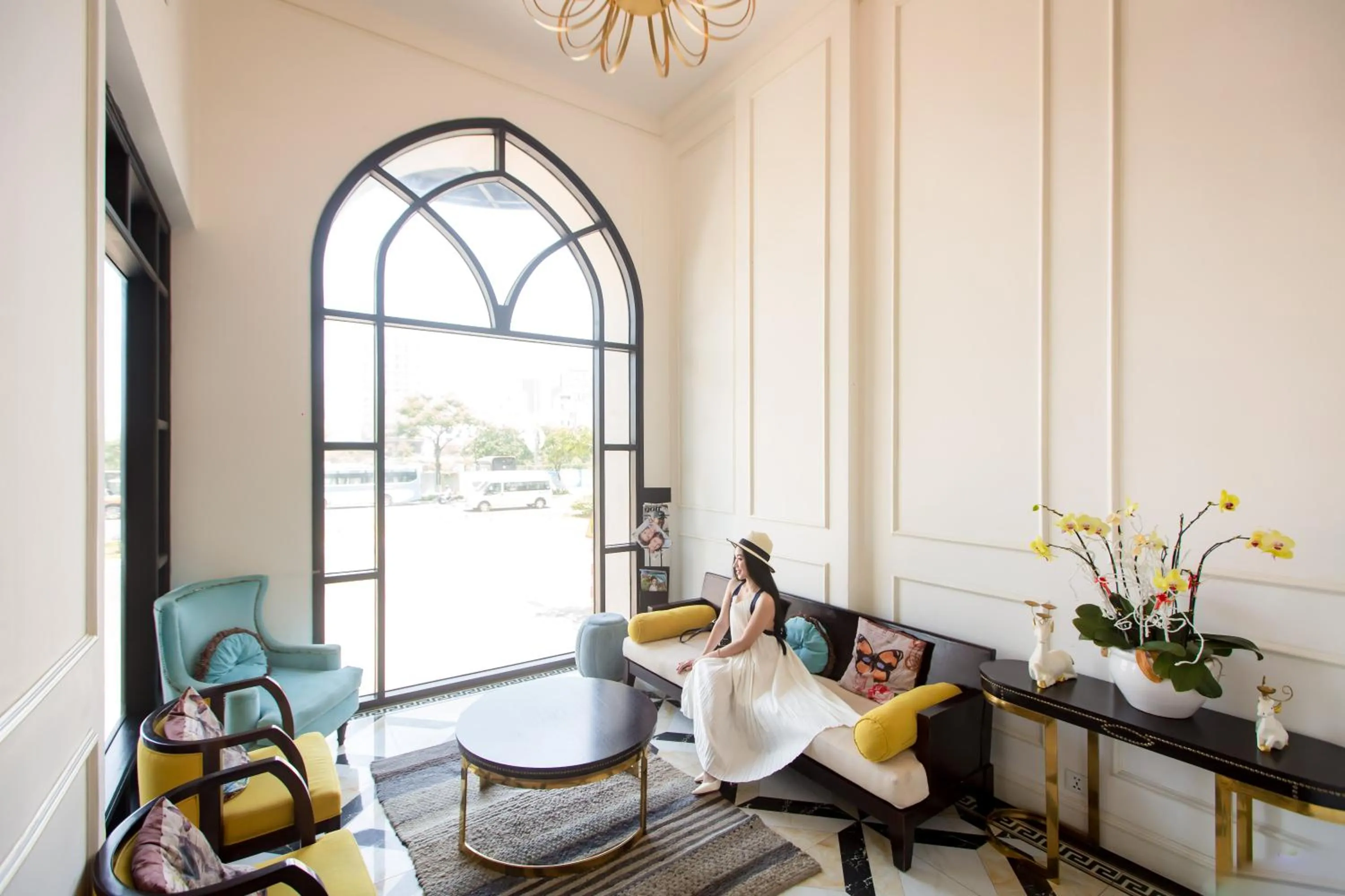 Lobby or reception in Adaline Hotel and Suite