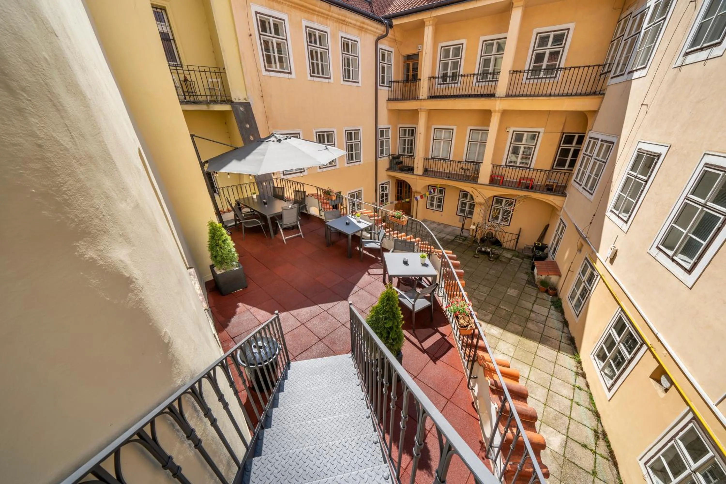 Balcony/Terrace in Old Town - Aparthotel Michalska