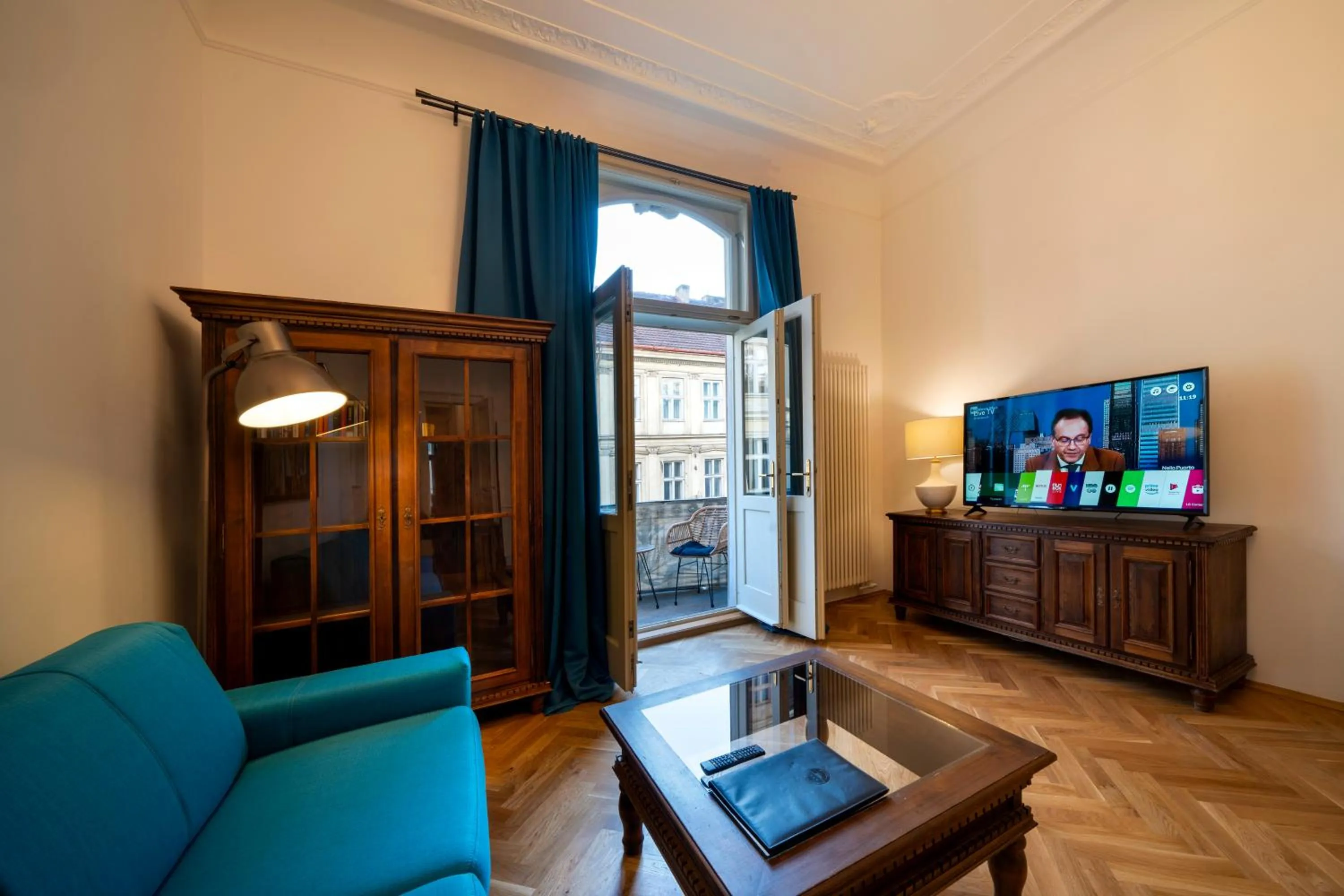 Communal lounge/ TV room in Old Town - Aparthotel Michalska