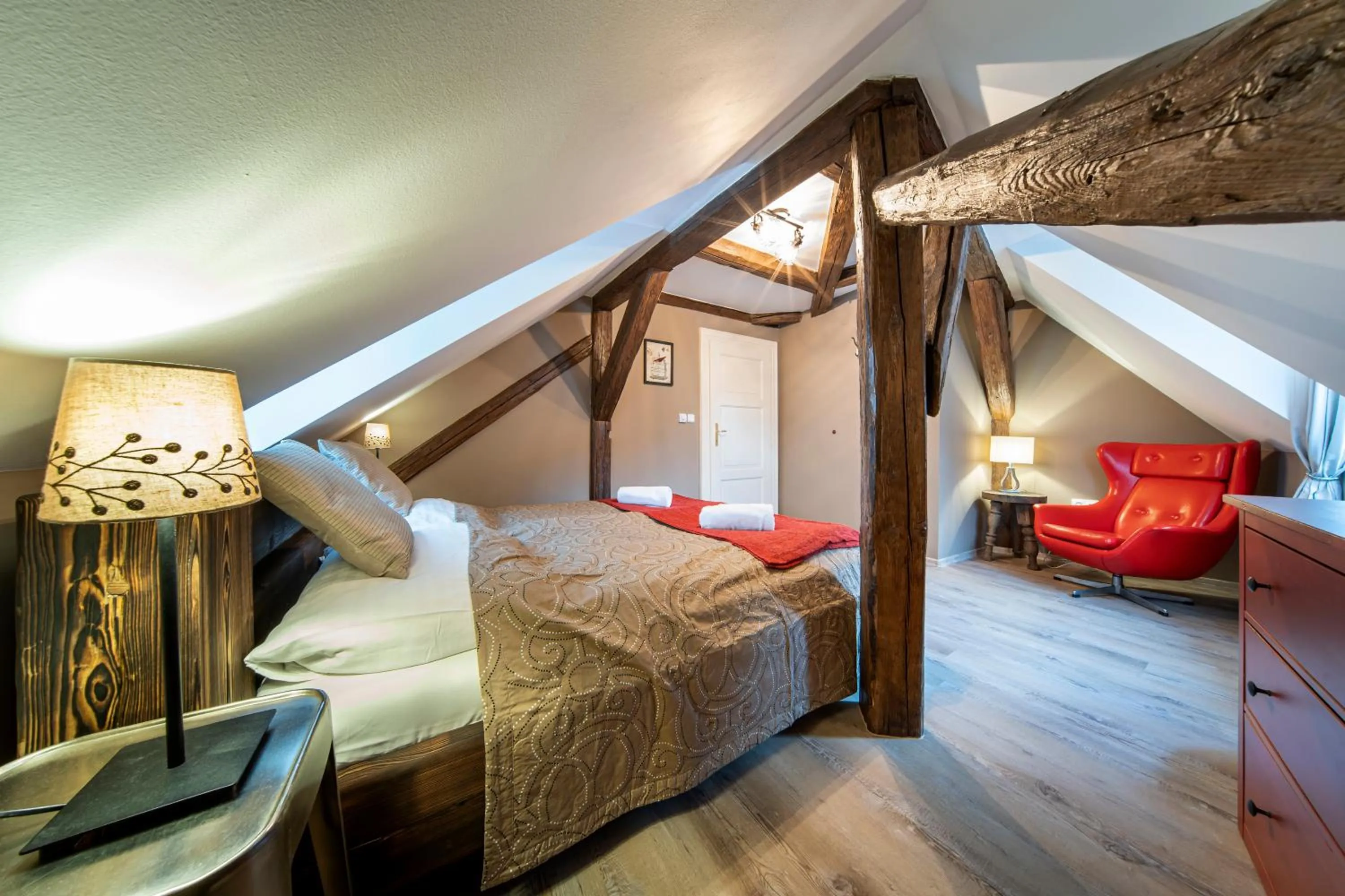 Bedroom, Bed in Old Town - Aparthotel Michalska