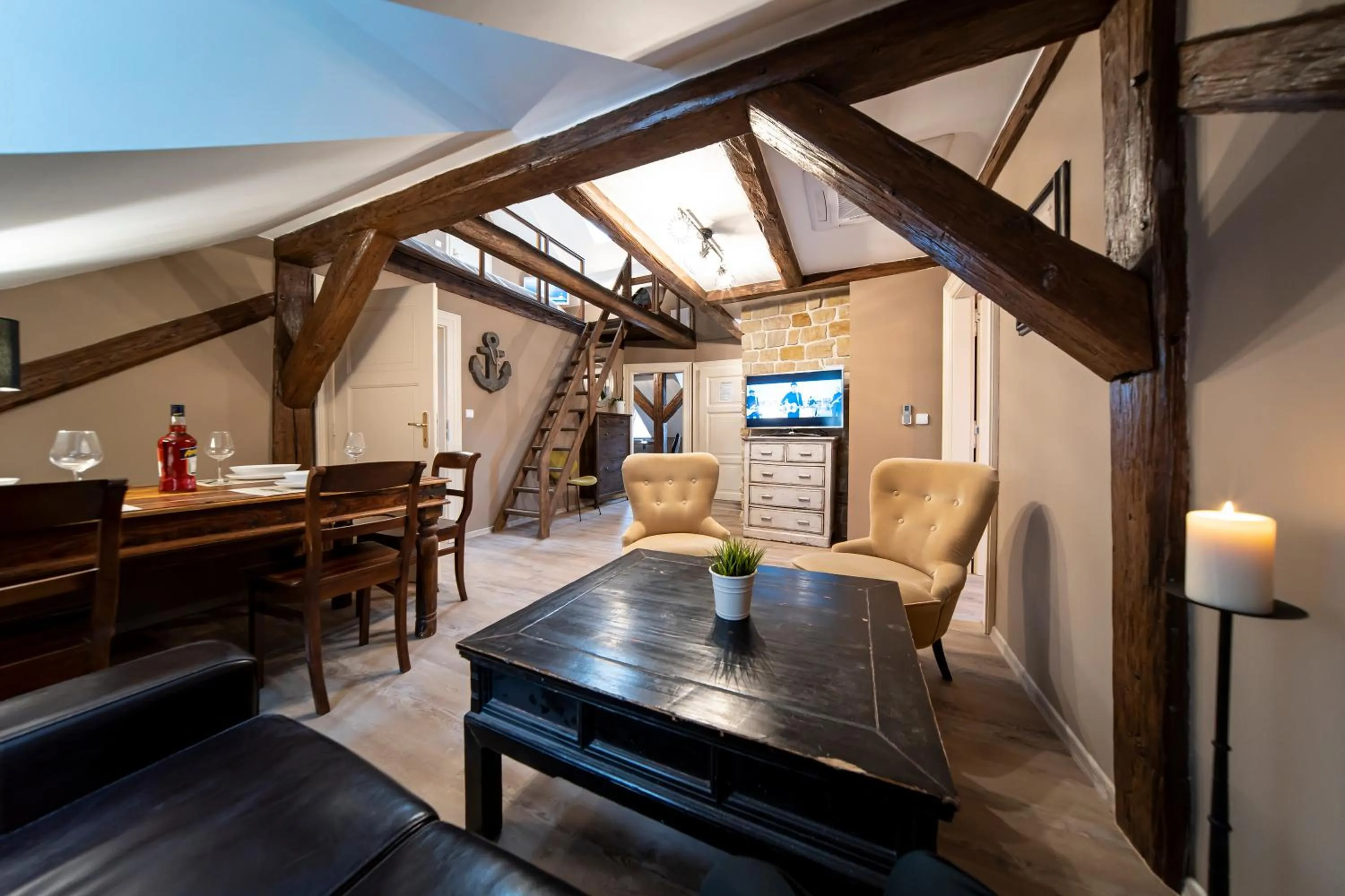 Living room in Old Town - Aparthotel Michalska