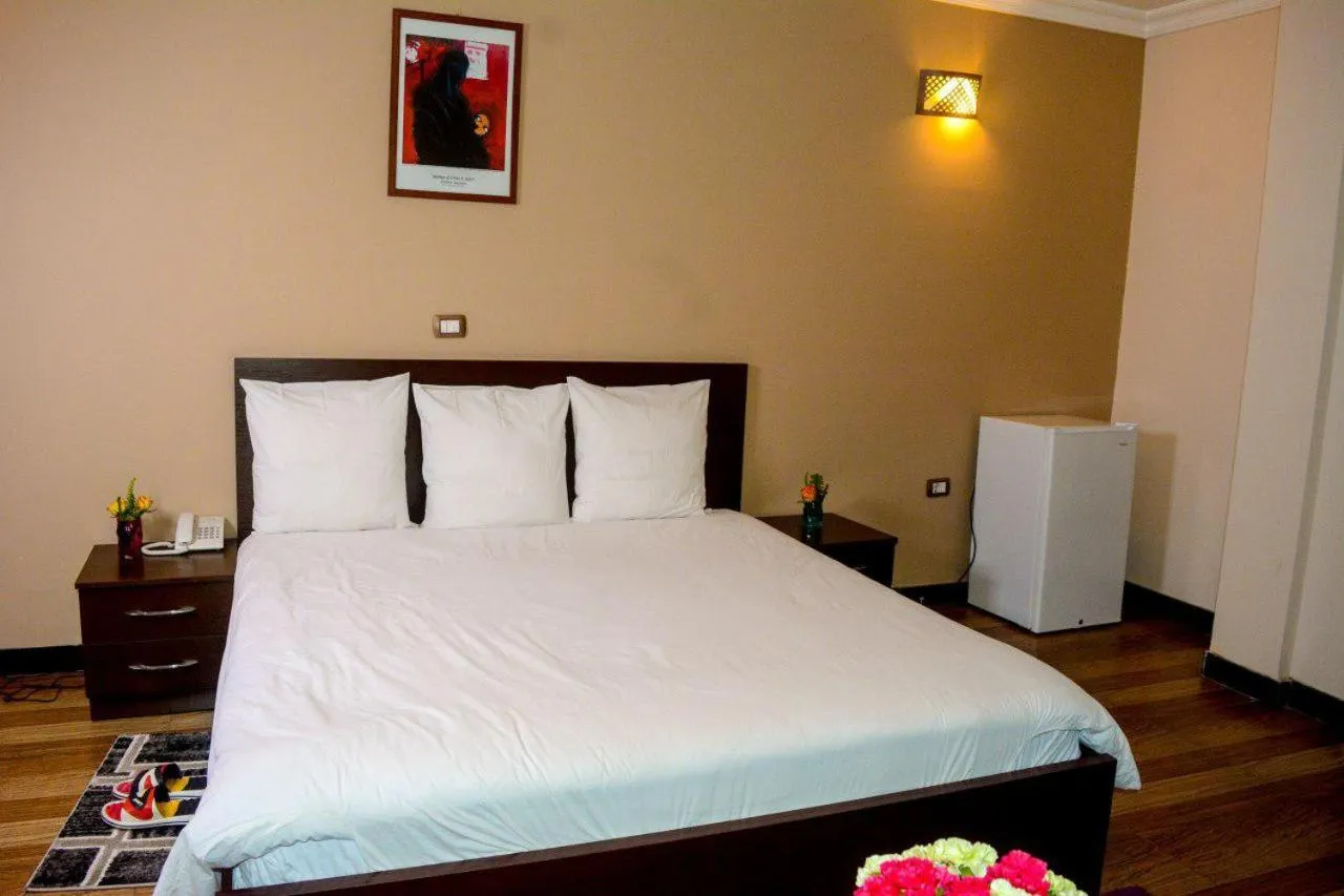 Bed in Melodie Hotel