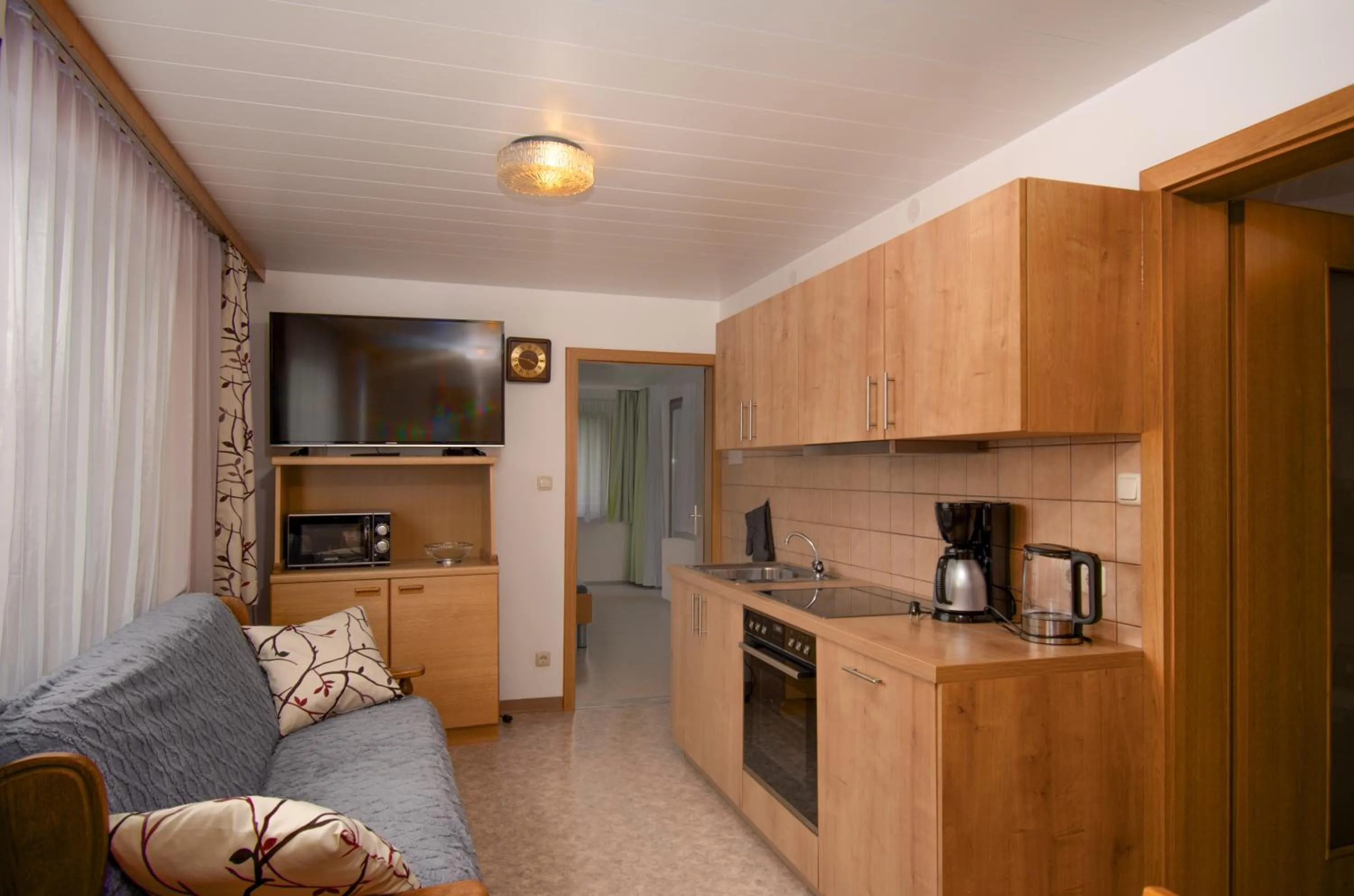 Kitchen or kitchenette in Haus Straubinger-Tiefenbacher