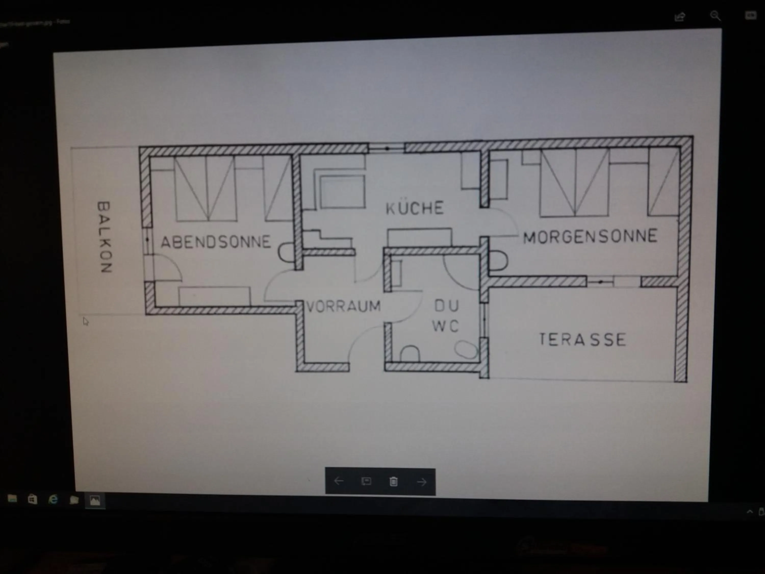 Floor plan in Haus Straubinger-Tiefenbacher