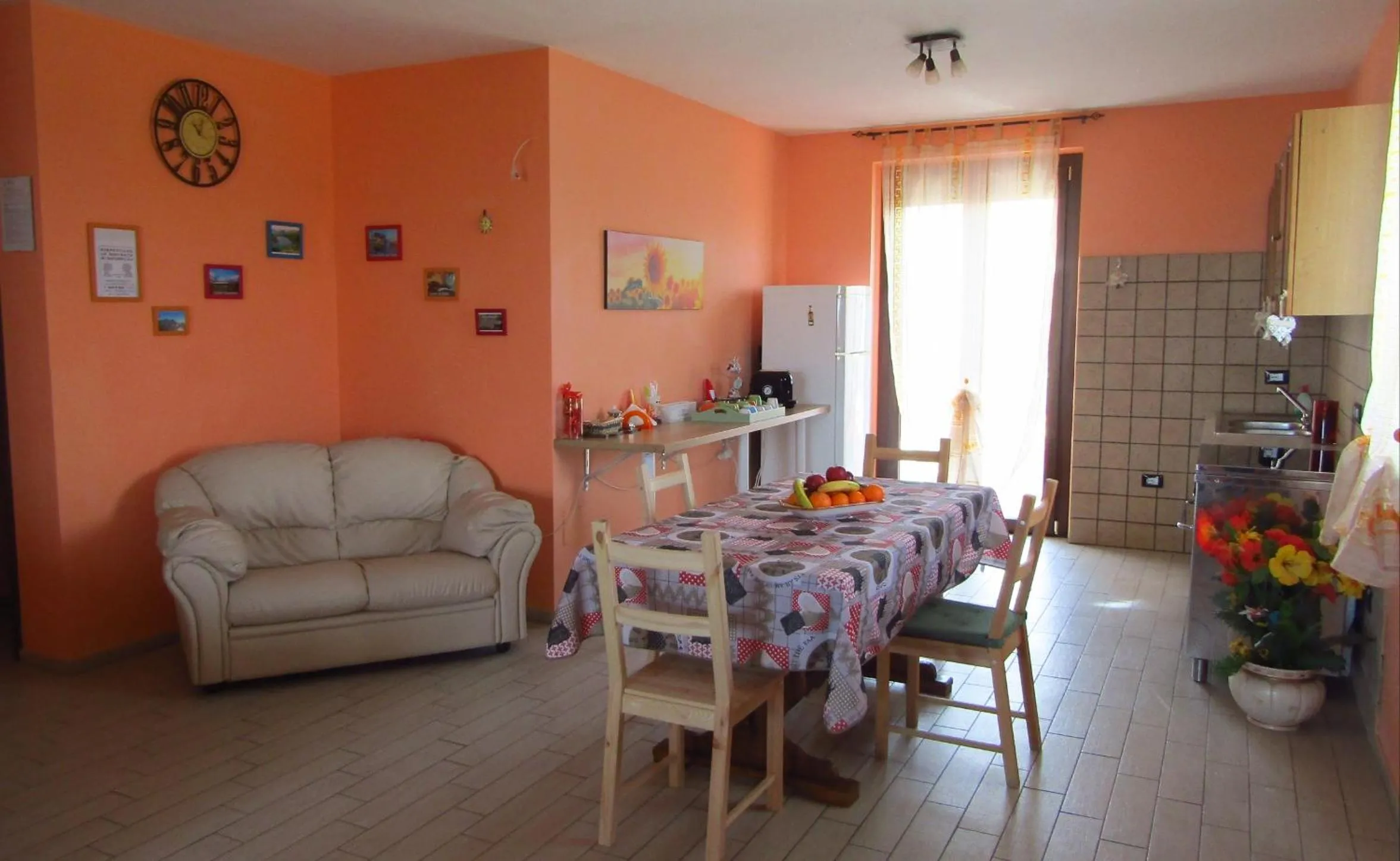 Living room in La Bella Addormentata