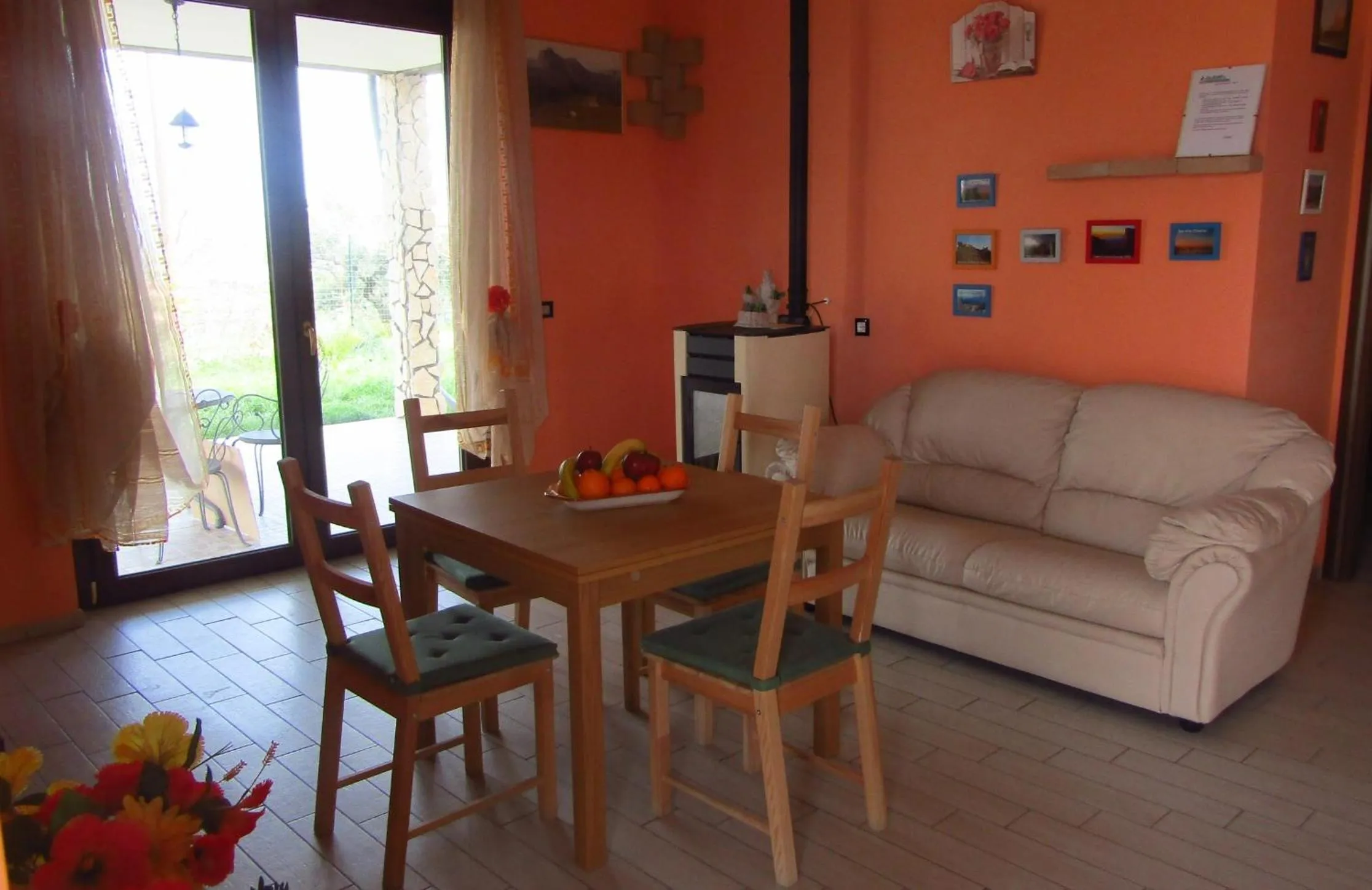 Living room in La Bella Addormentata