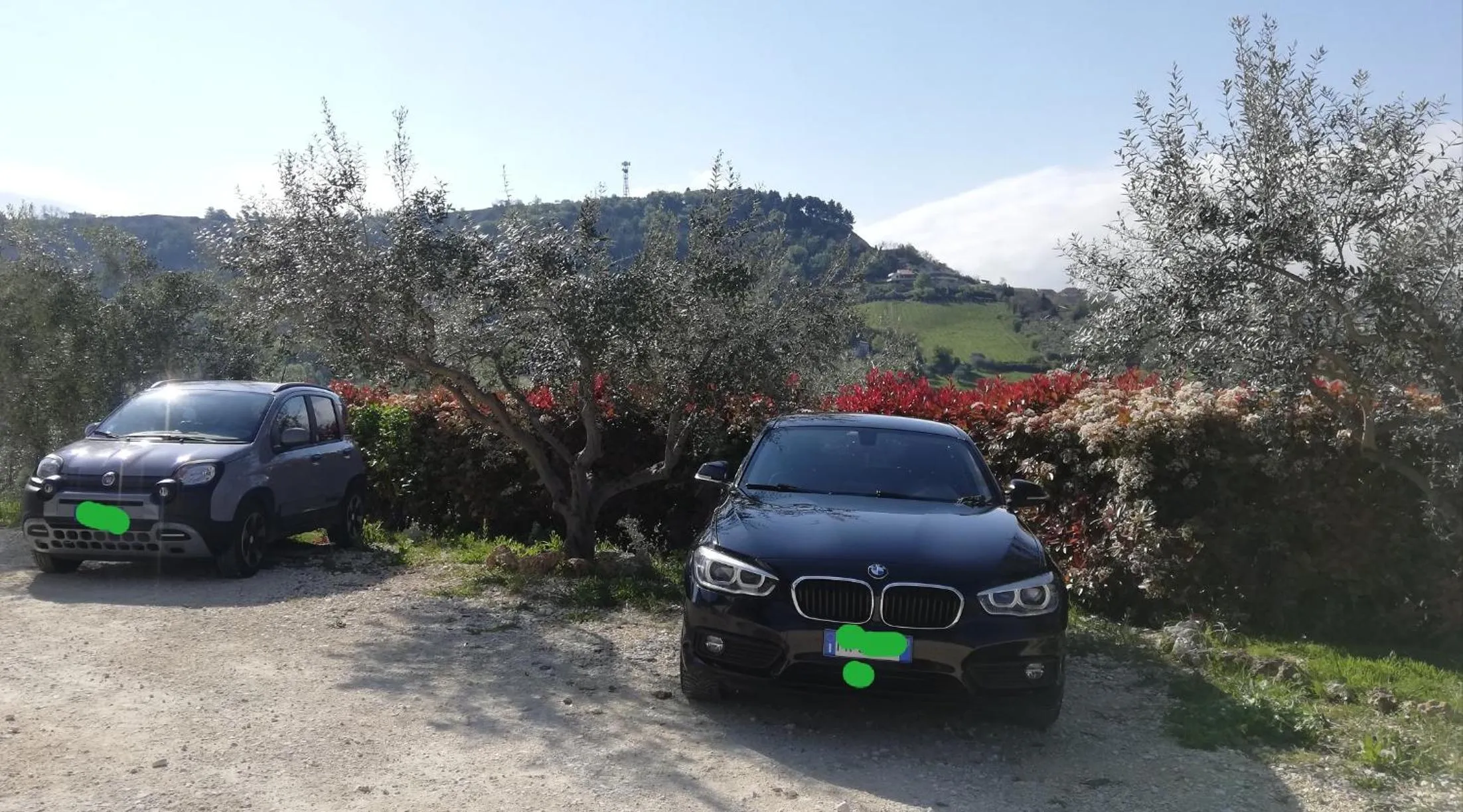 Parking in La Bella Addormentata