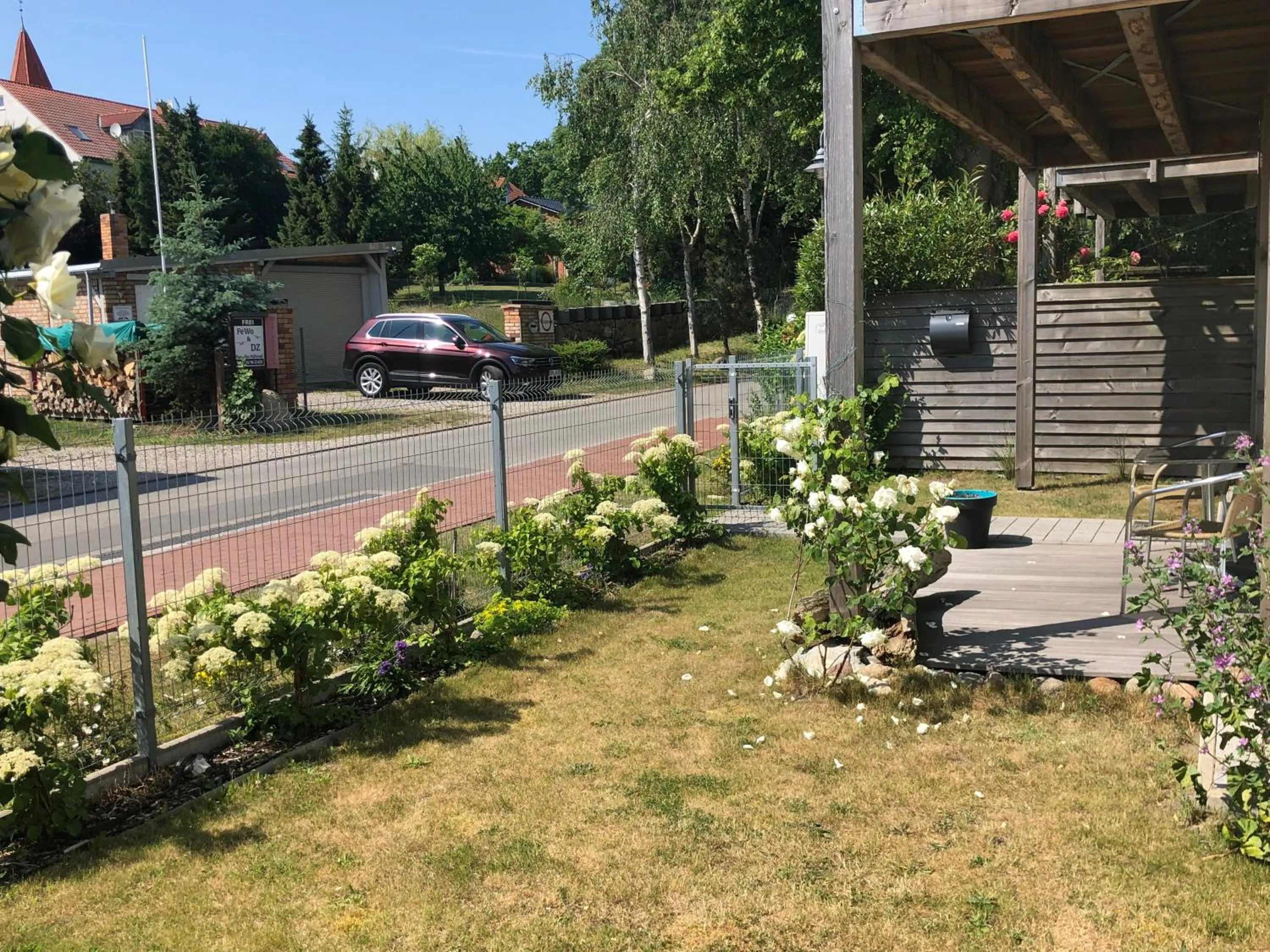 Garden in Wind und Wetter