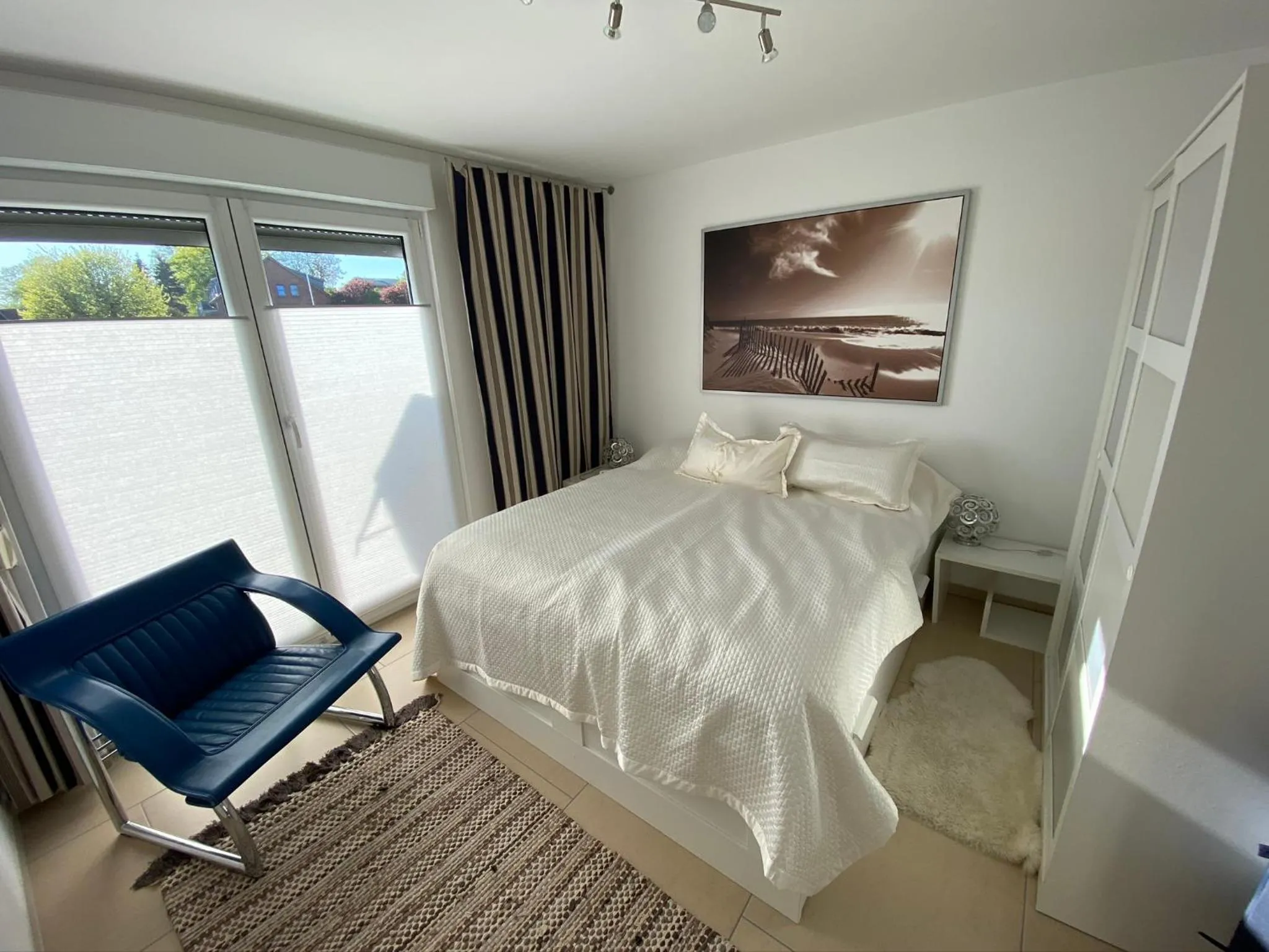 Photo of the whole room, Bed in Wind und Wetter