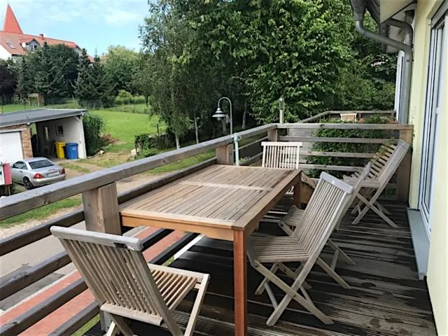 Balcony/Terrace in Wind und Wetter