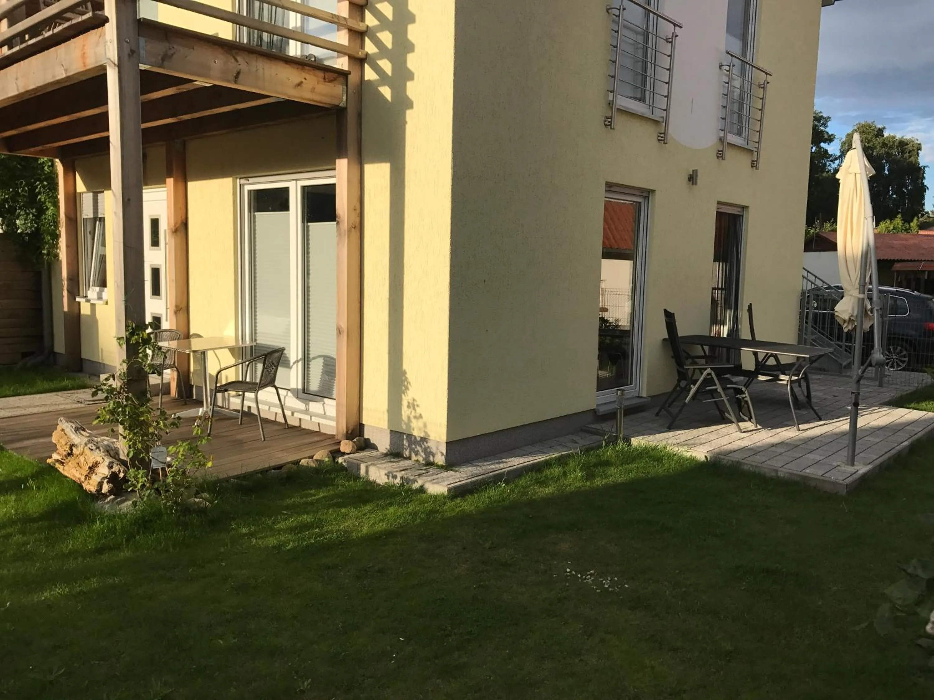 Balcony/Terrace in Wind und Wetter