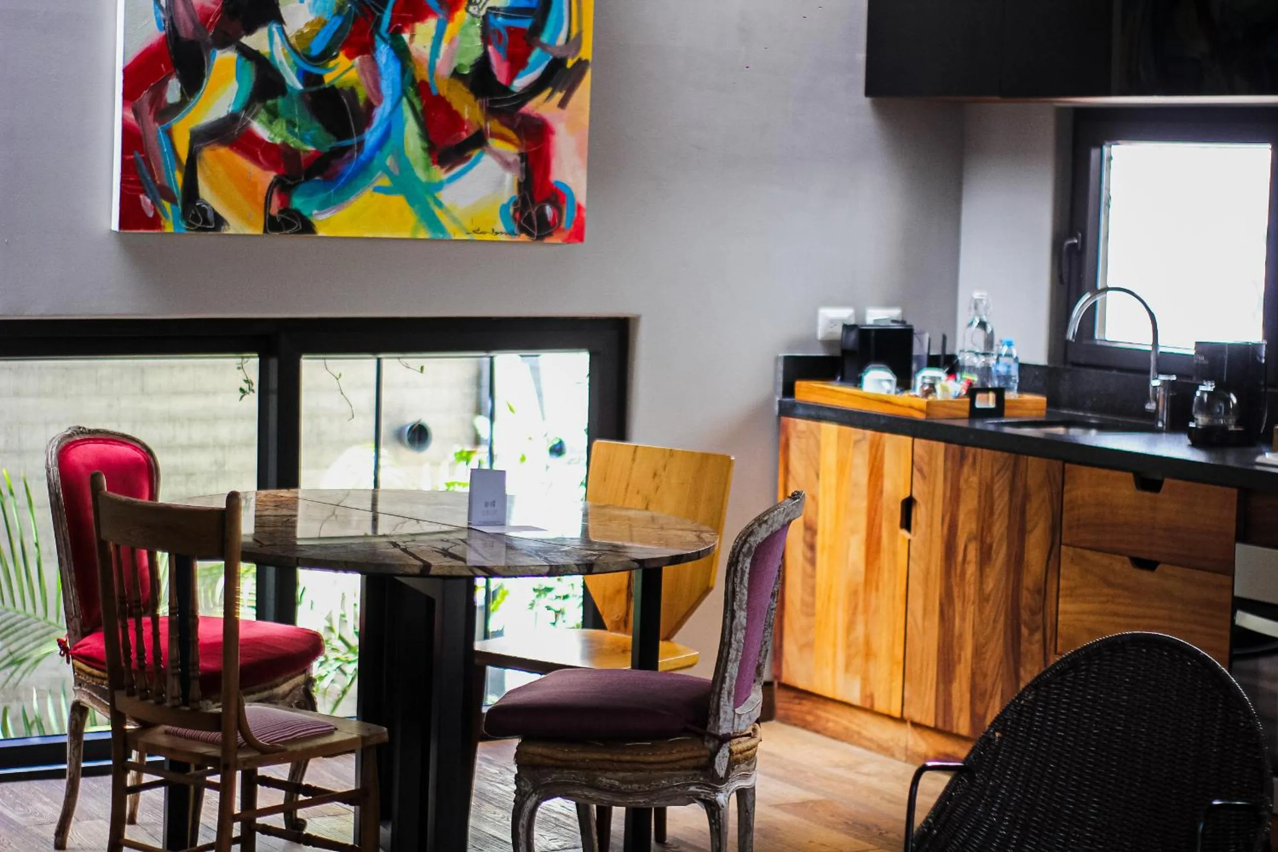 Dining area in El Callejón Hotel Boutique