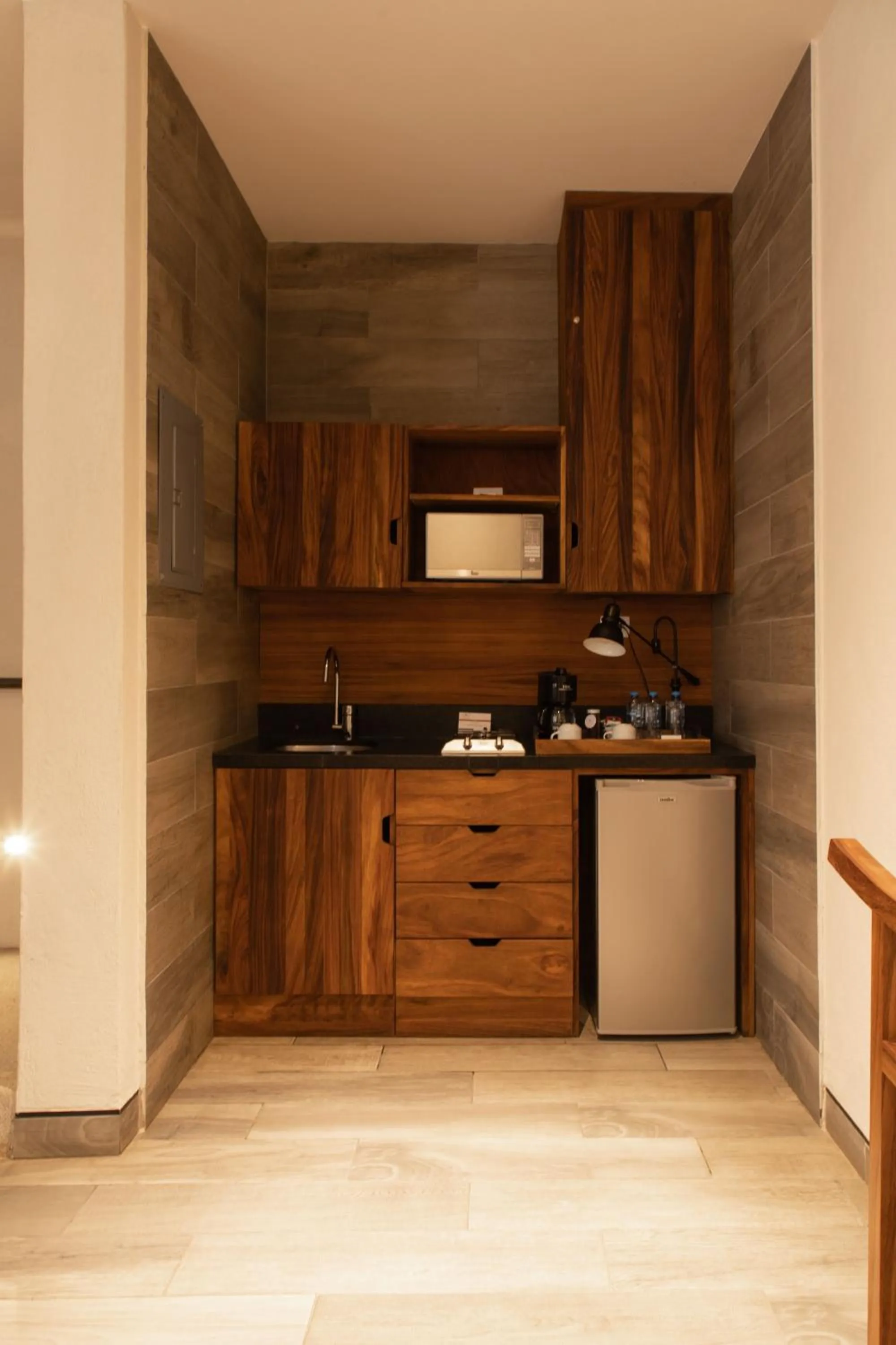 Kitchen or kitchenette in El Callejón Hotel Boutique
