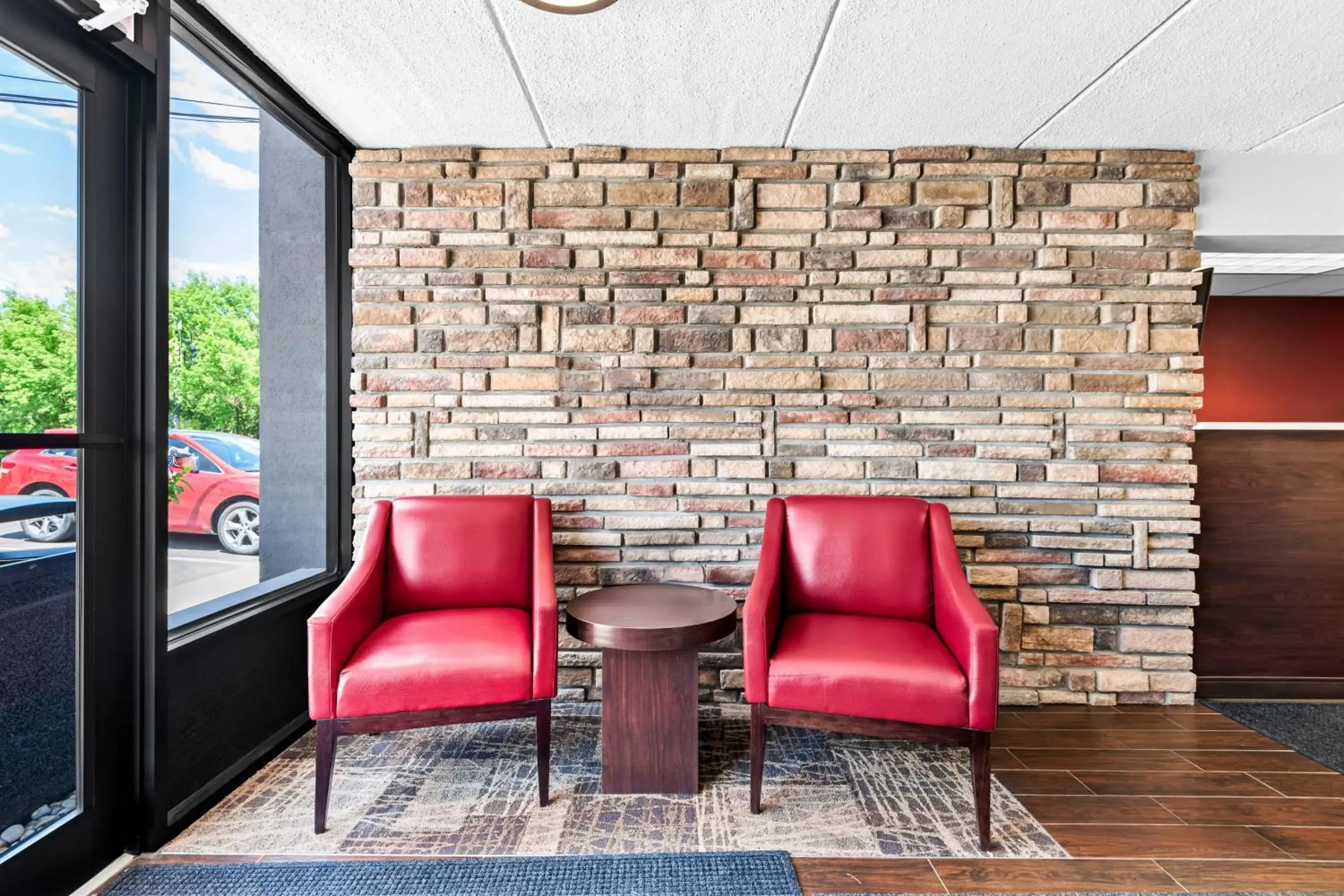 Lobby or reception in Red Roof Inn Cortland Lobby or reception in Red Roof Inn Cortland