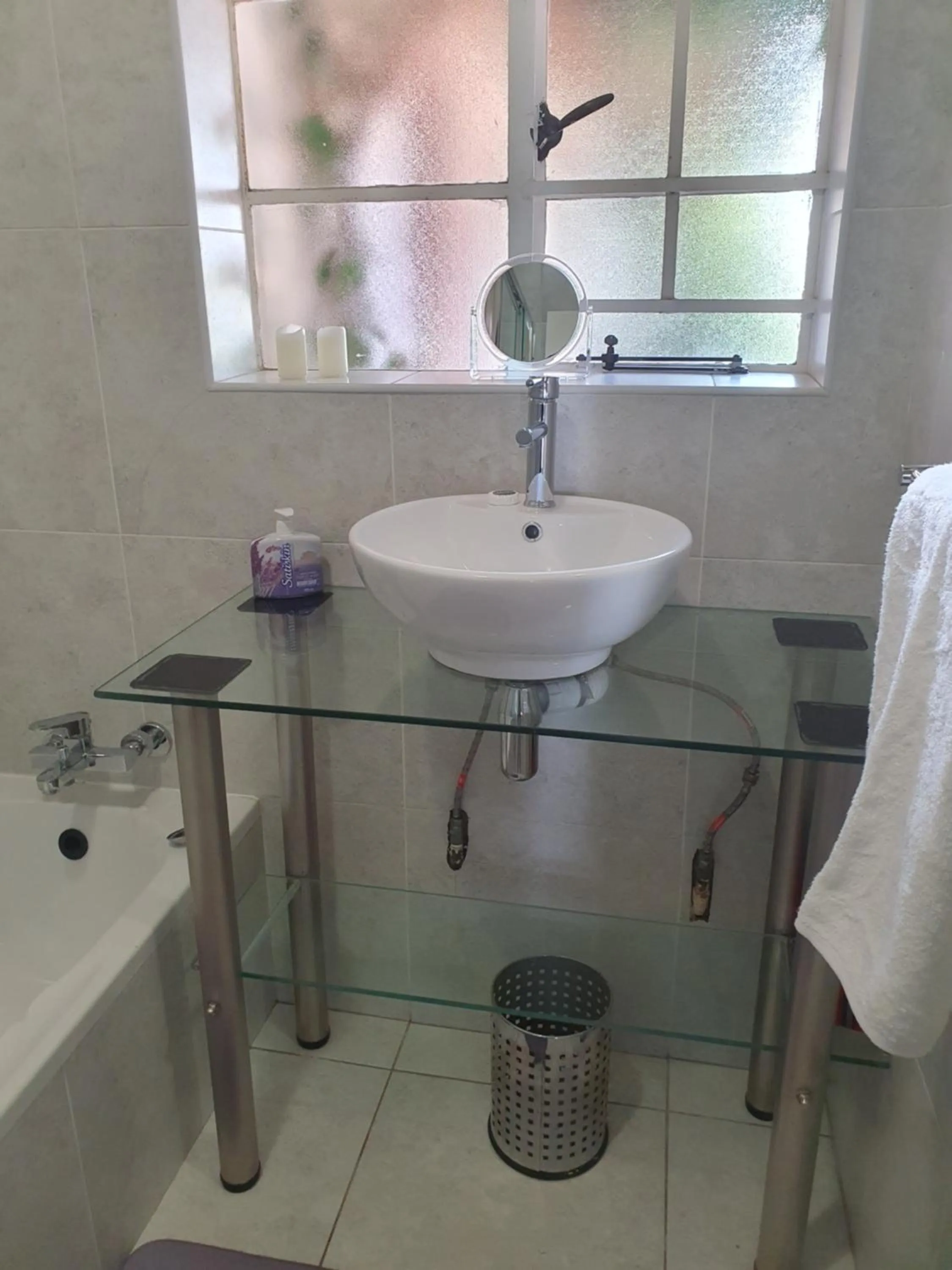 Shower in R & R's Retreat