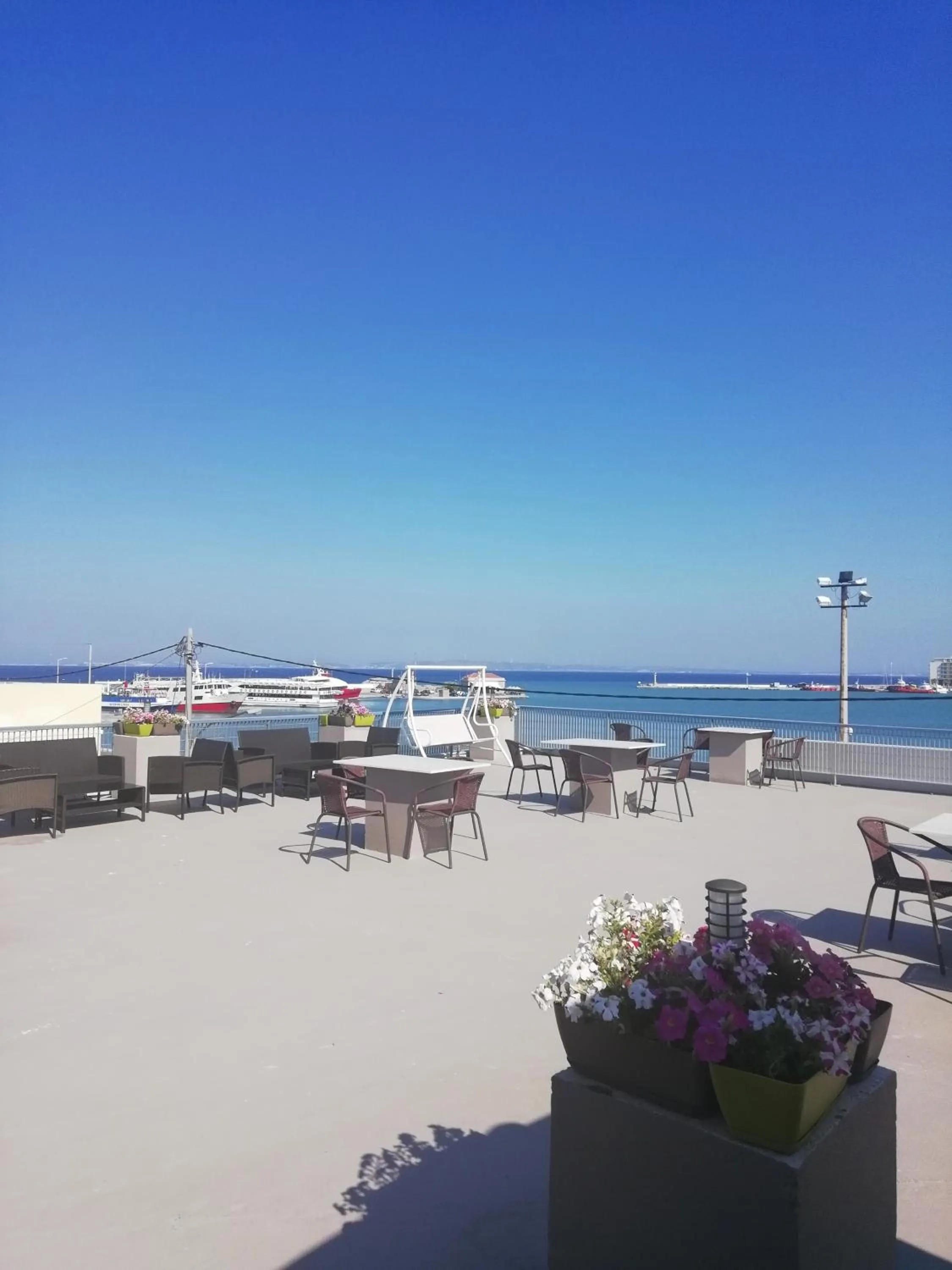 Sea view in City Point Chios