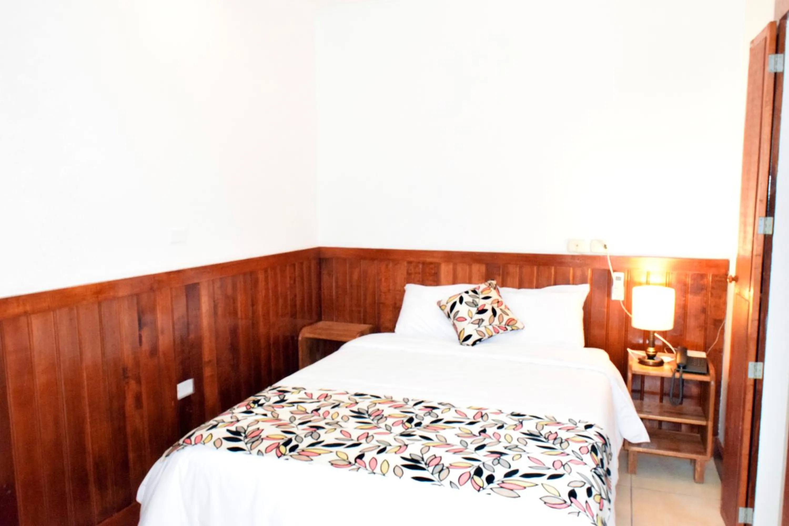 Bed in Hotel Jungle House