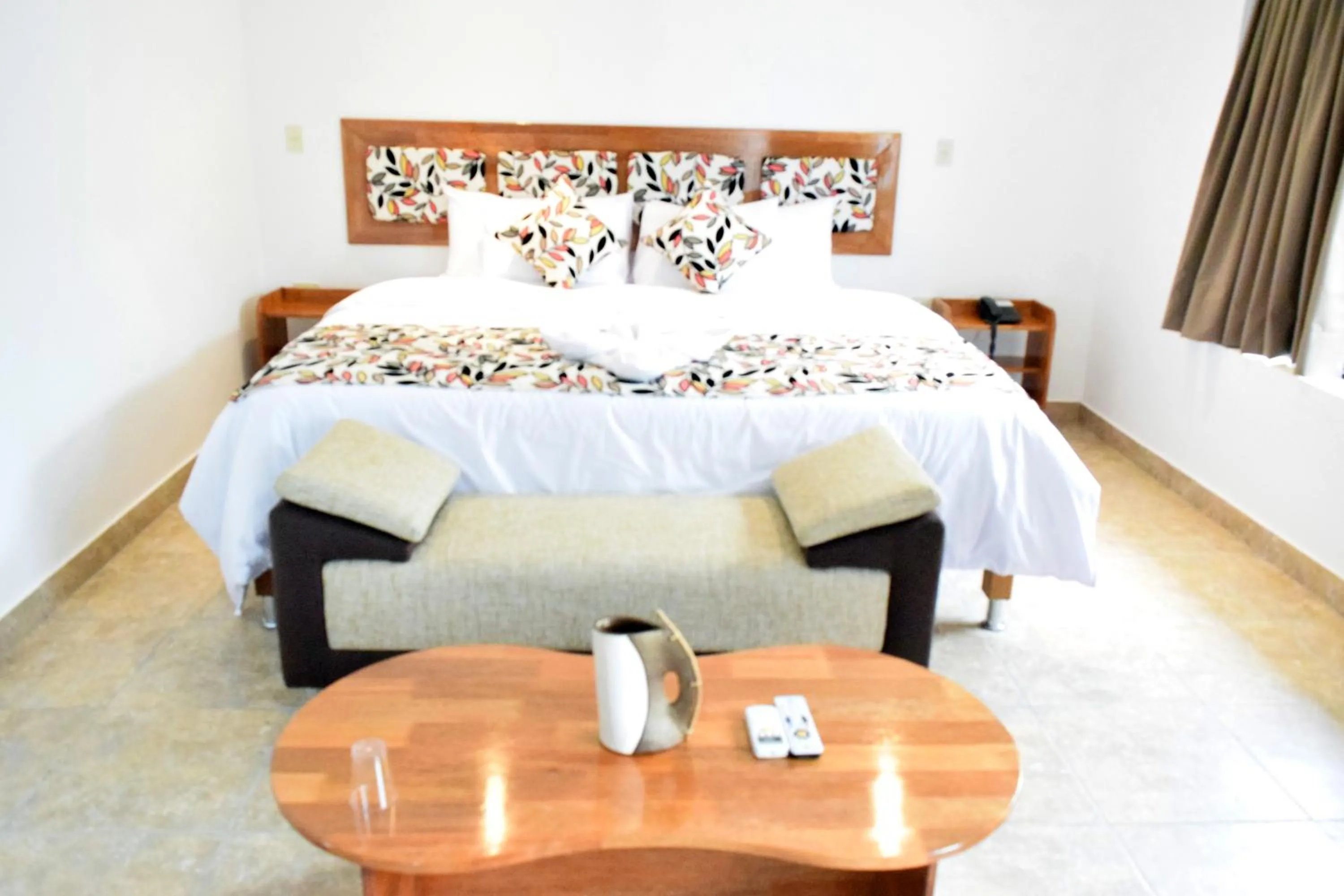 Bed in Hotel Jungle House