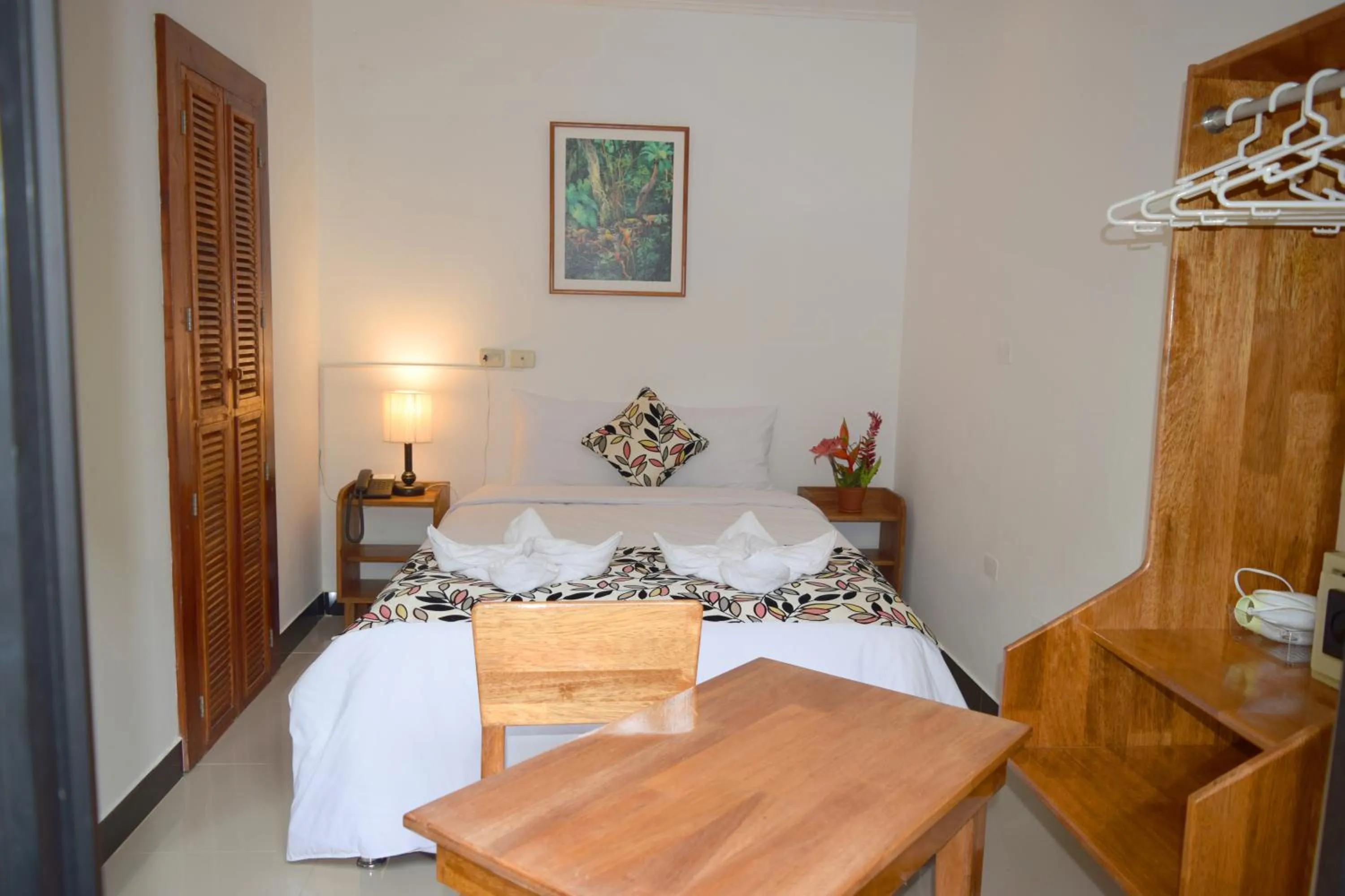 Bed in Hotel Jungle House