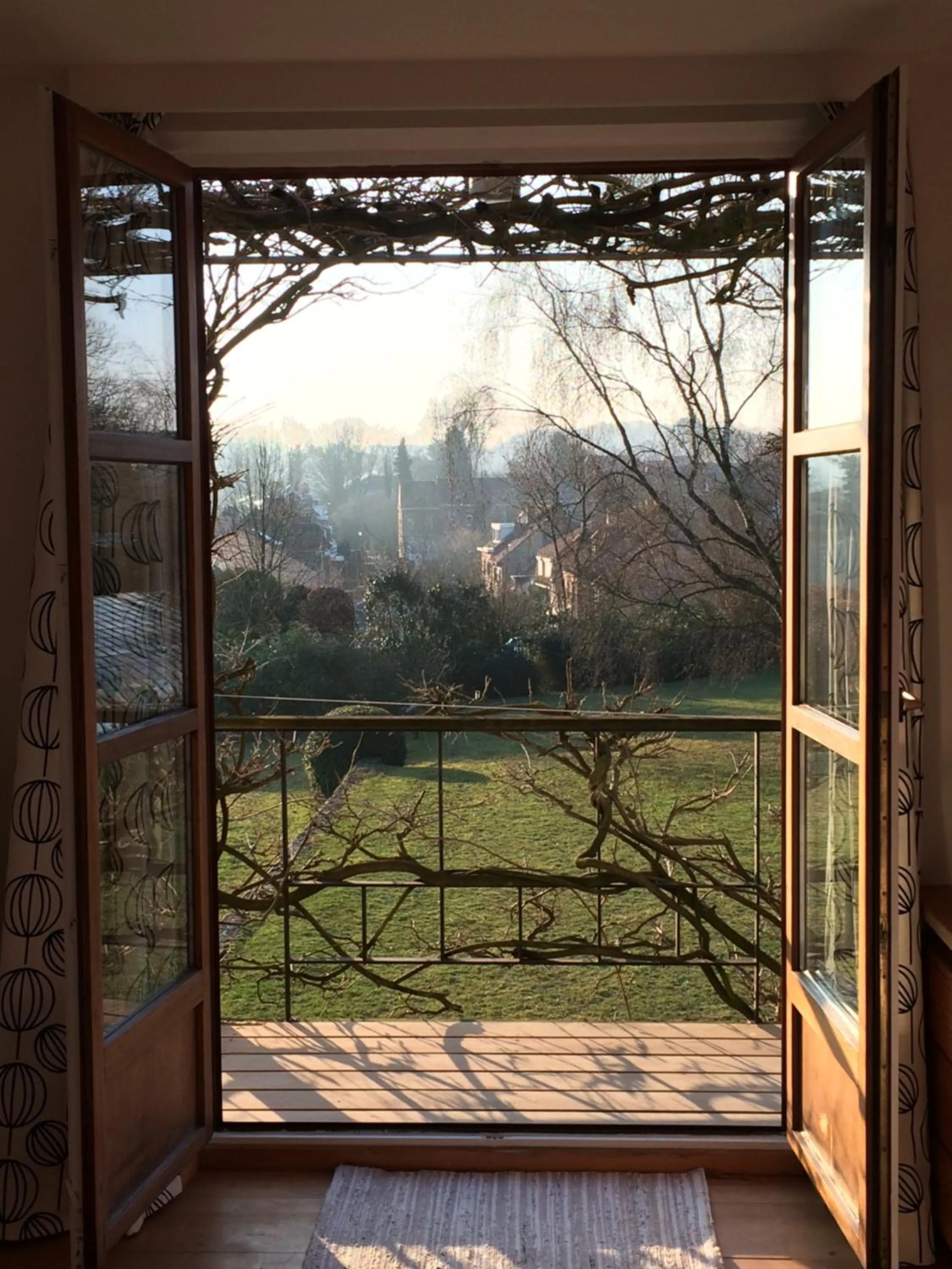 Garden view in Le Jardin Des Sources