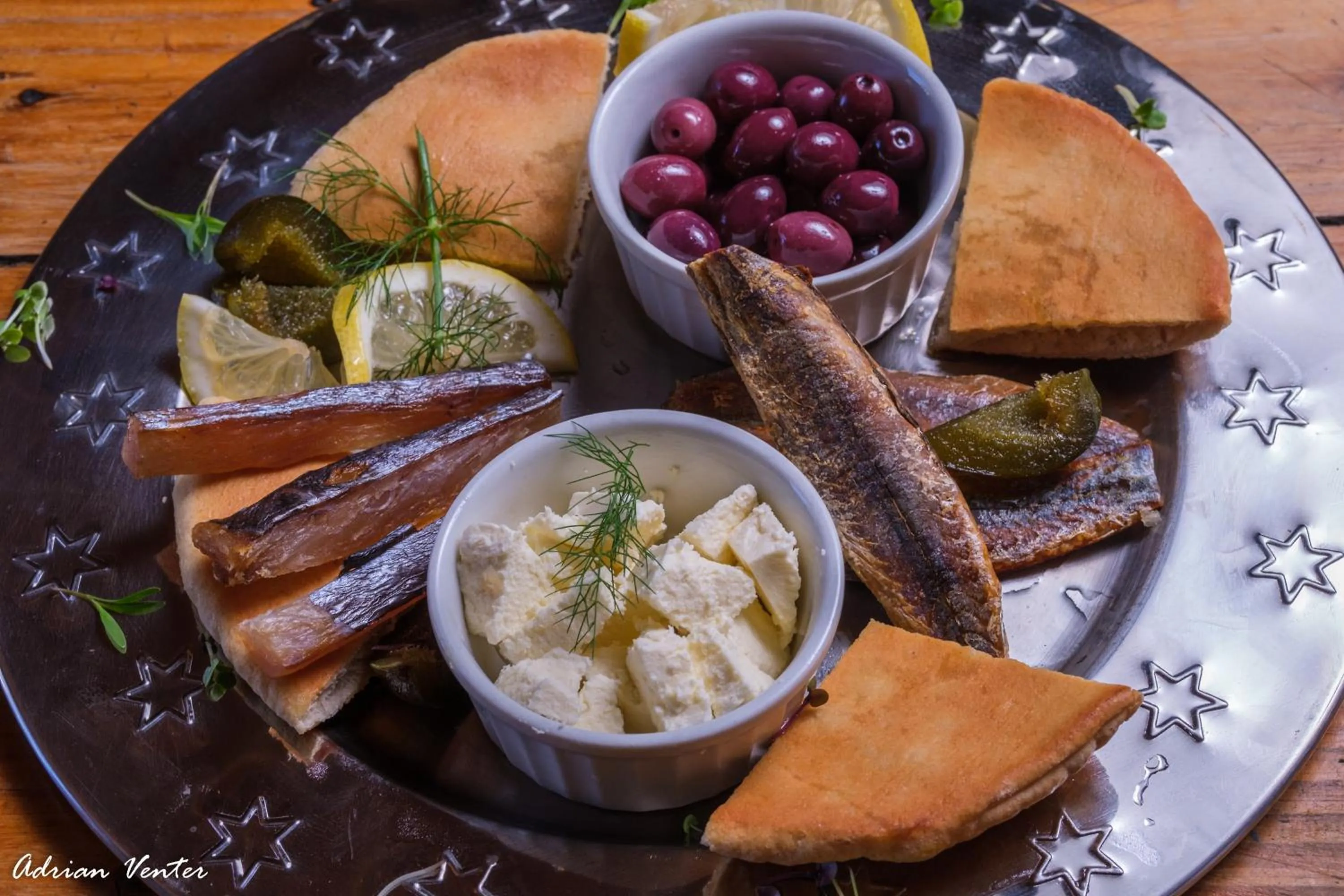Food close-up in Paternoster Hotel