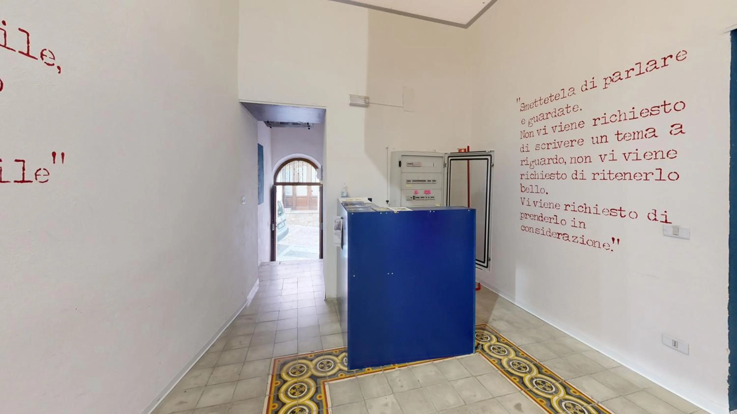 Text overlay in Bed & Breakfast StudioArcodia-