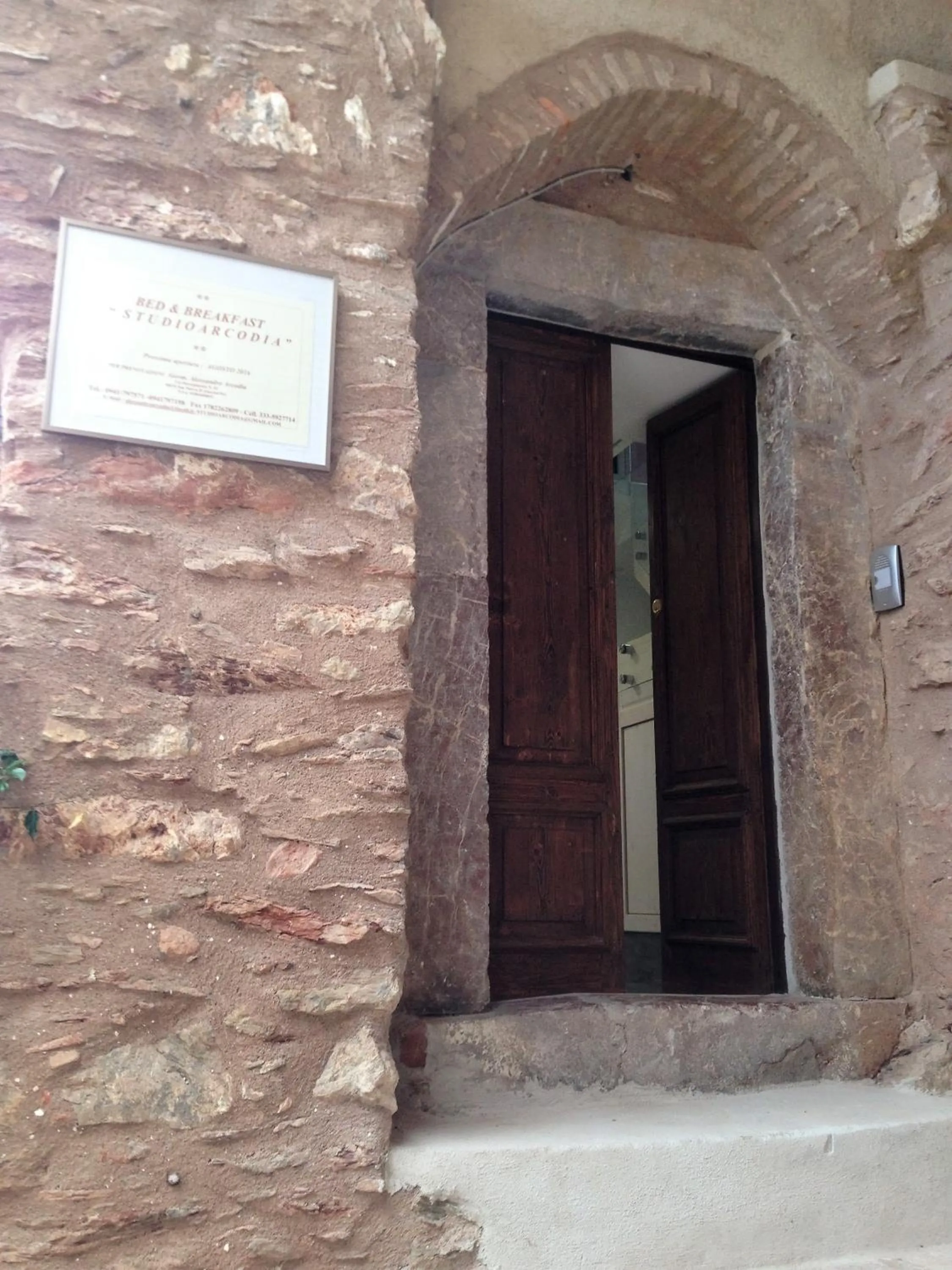 Property building in Bed & Breakfast StudioArcodia-