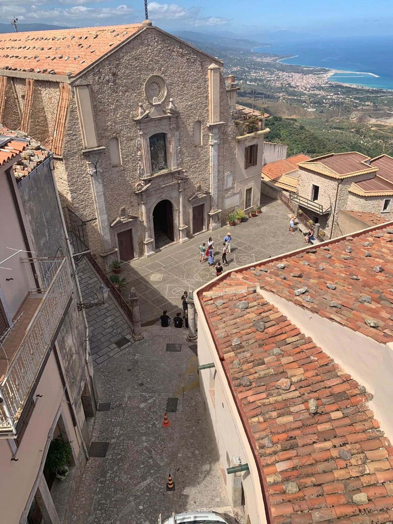 Landmark view in Bed & Breakfast StudioArcodia-