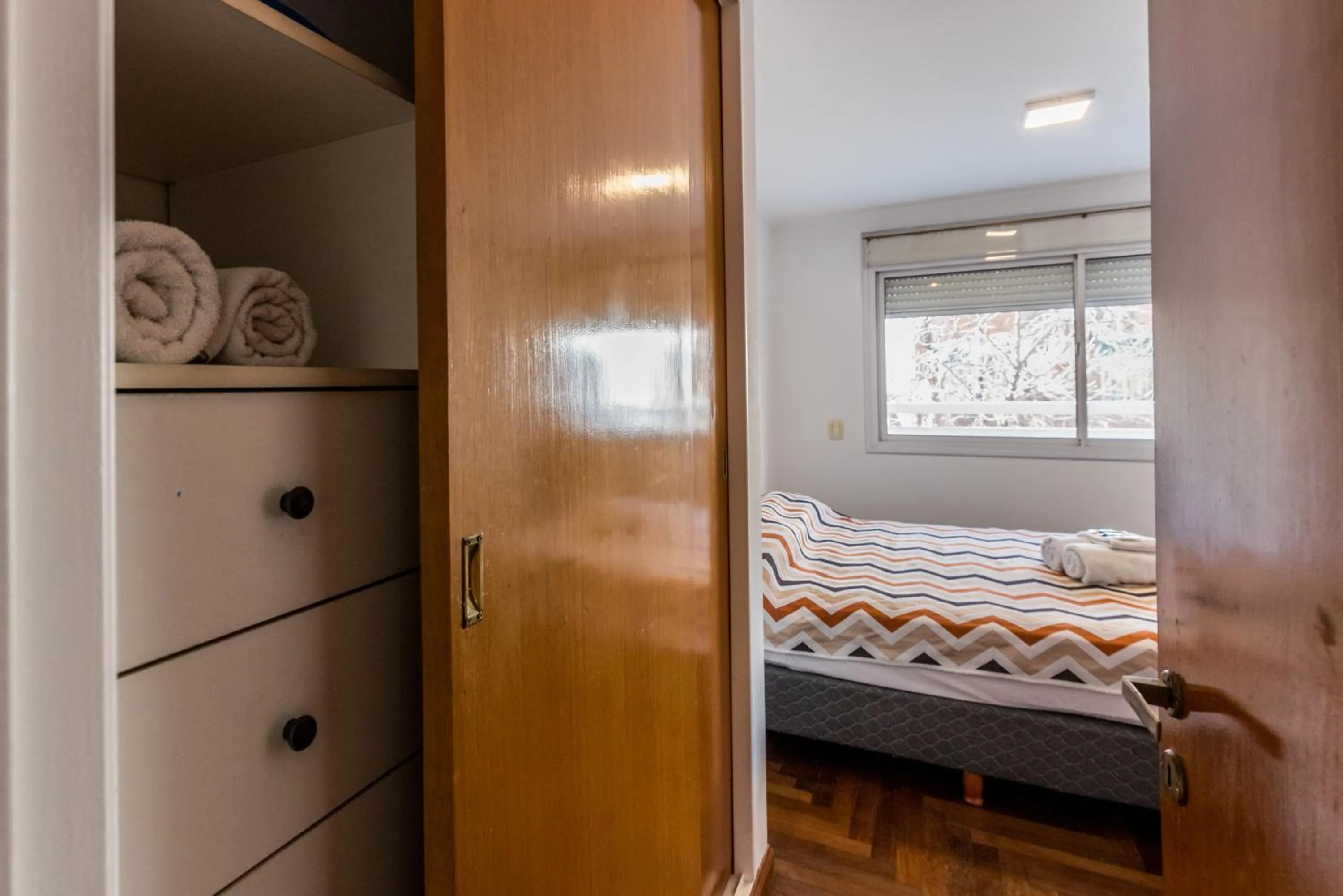 Bed in Lofty Departamentos Temporarios