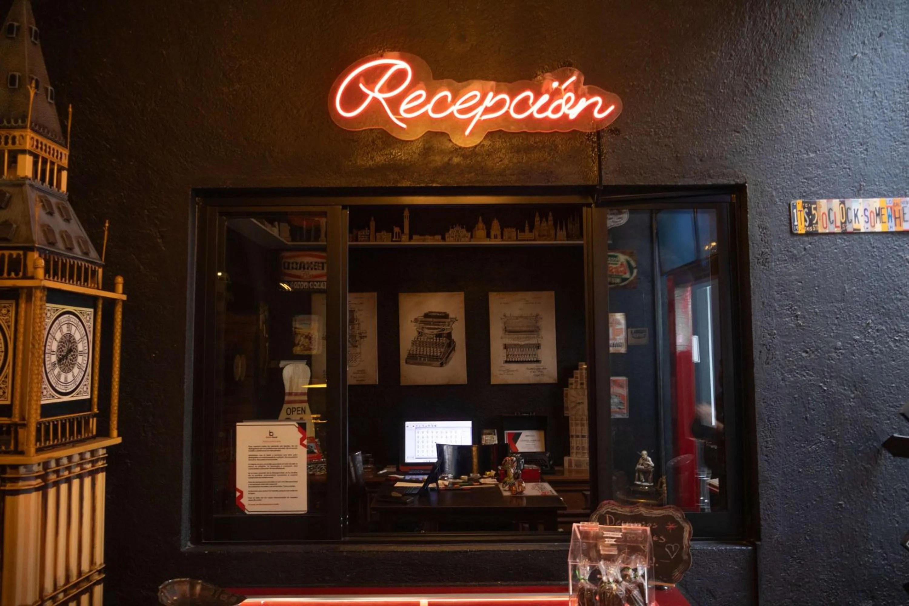 Lobby or reception in Hotel Black Boutique