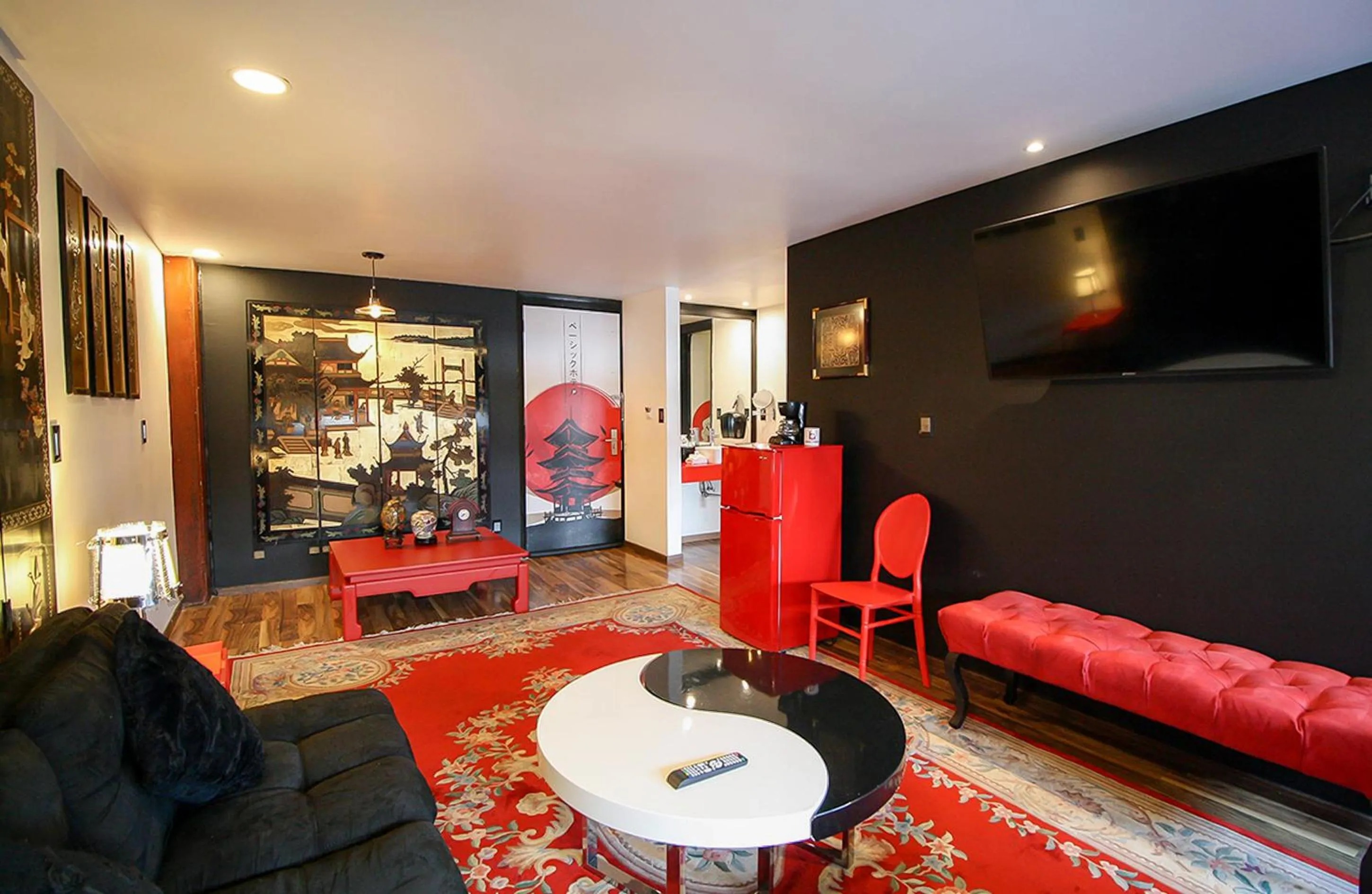 Living room in Hotel Black Boutique