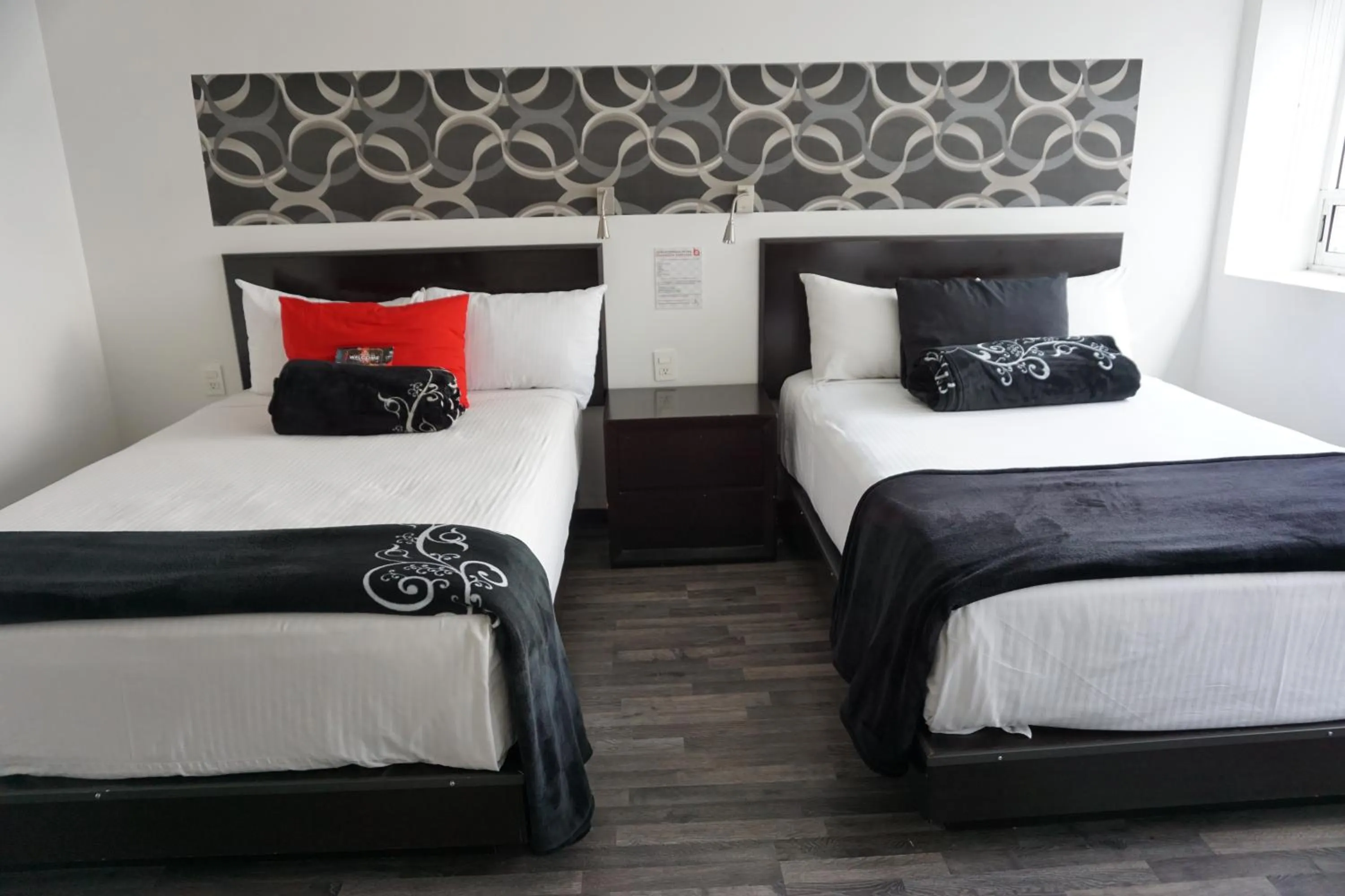 Bed in Hotel Black Boutique