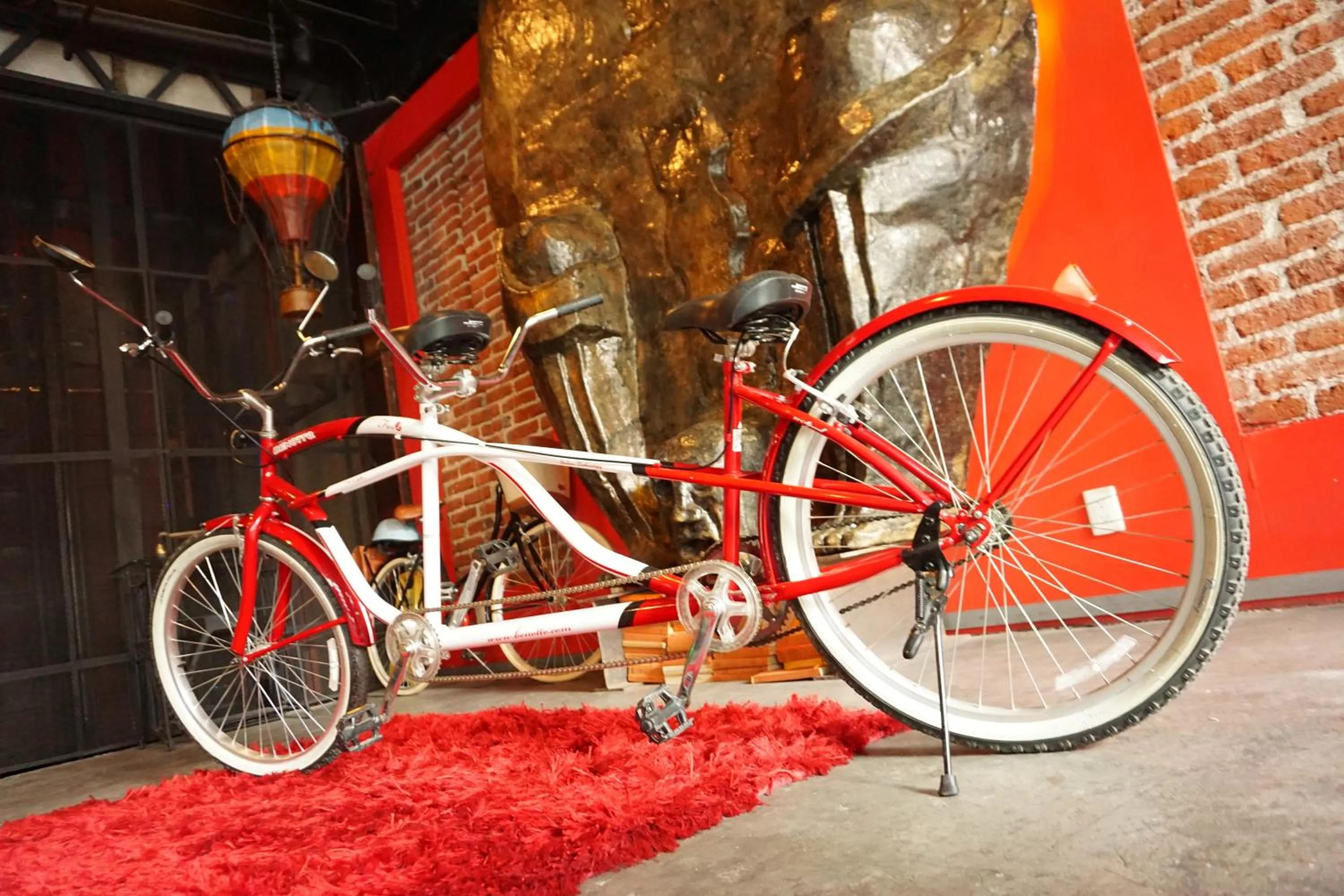 Cycling in Hotel Black Boutique