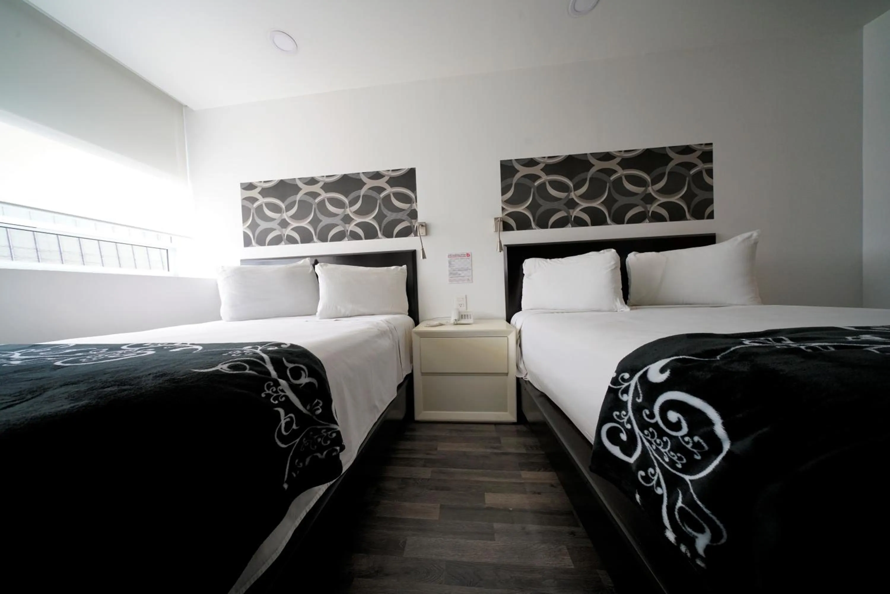Bed in Hotel Black Boutique